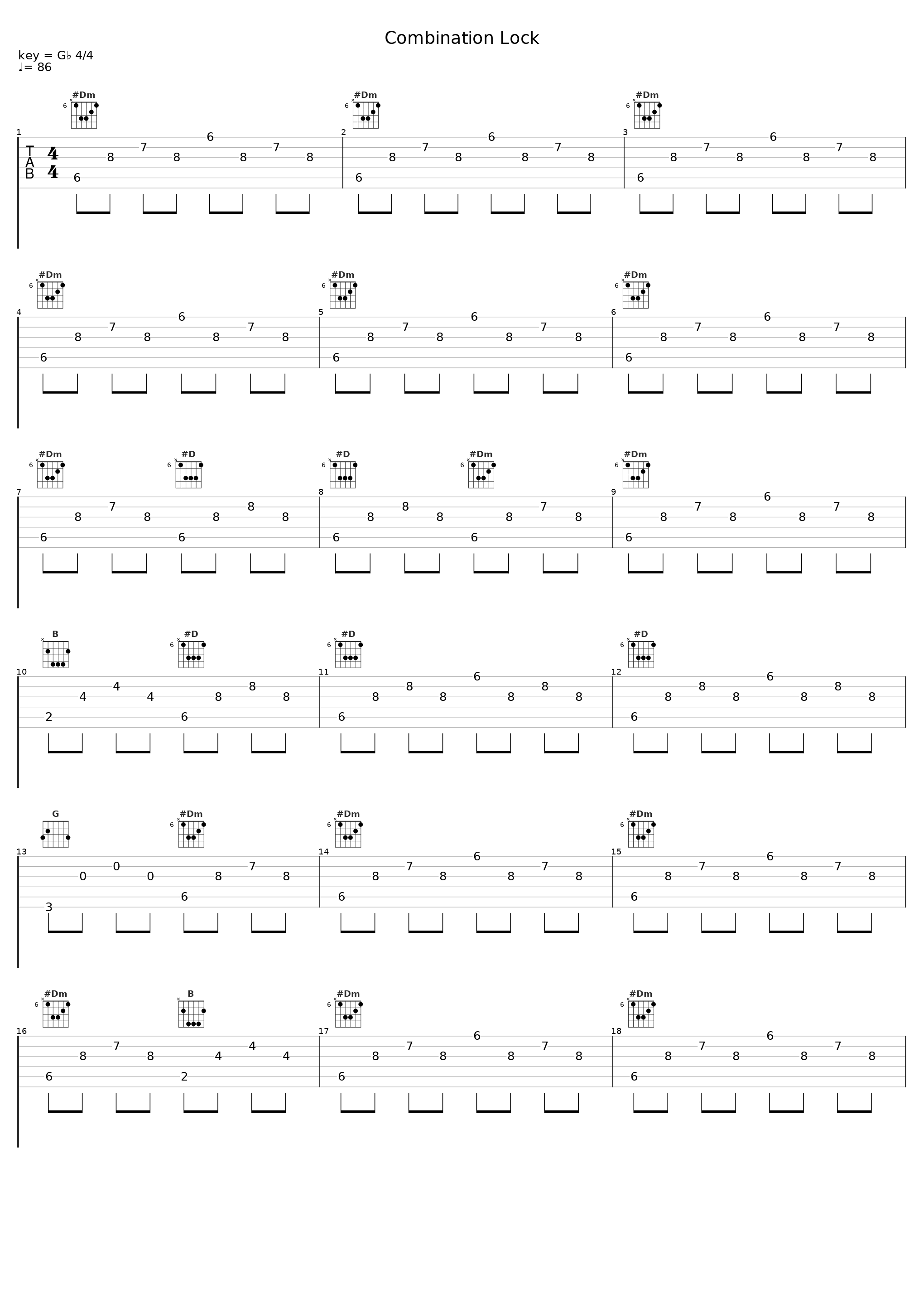 Combination Lock_Mark Petrie_1