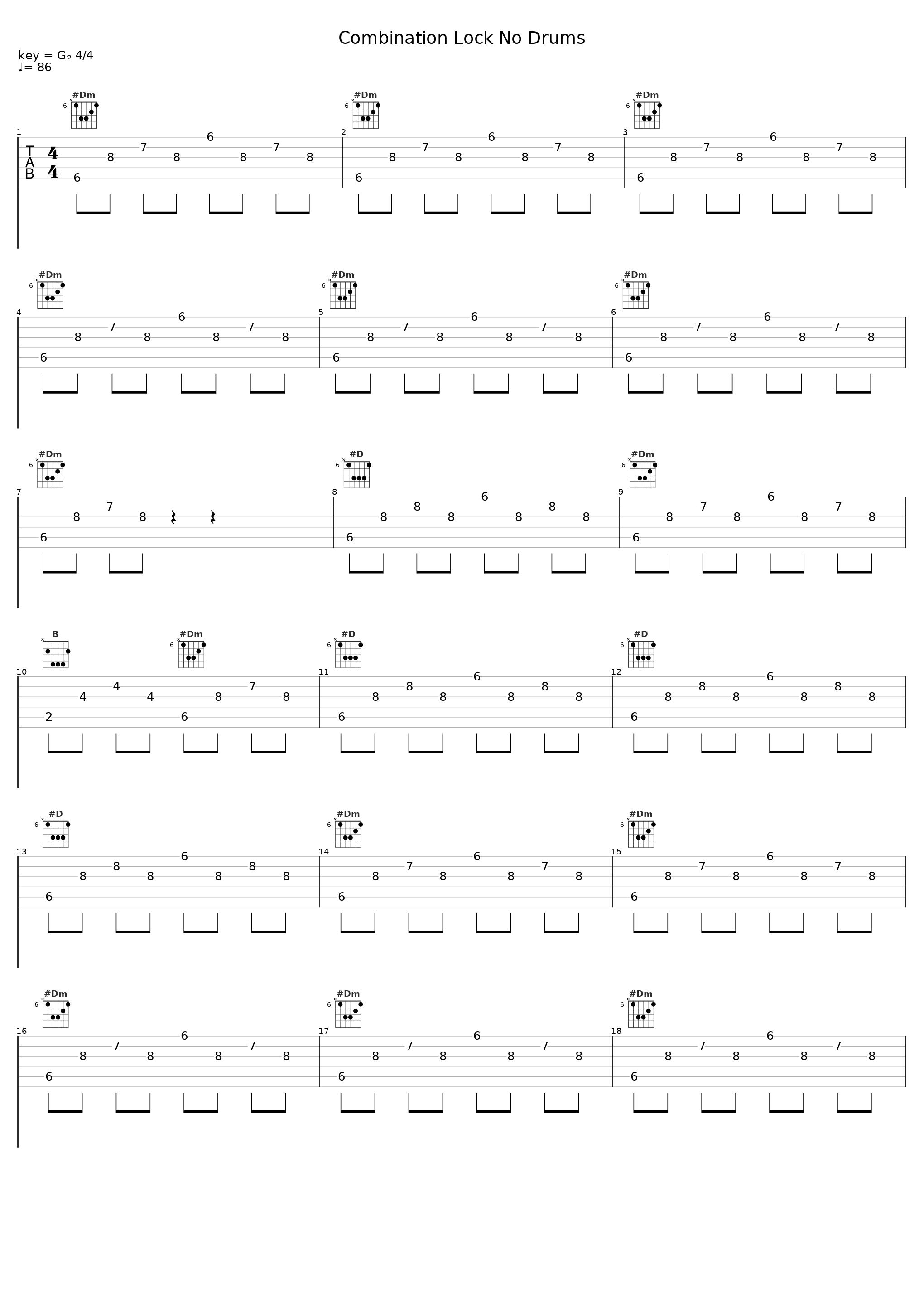 Combination Lock No Drums_Mark Petrie_1