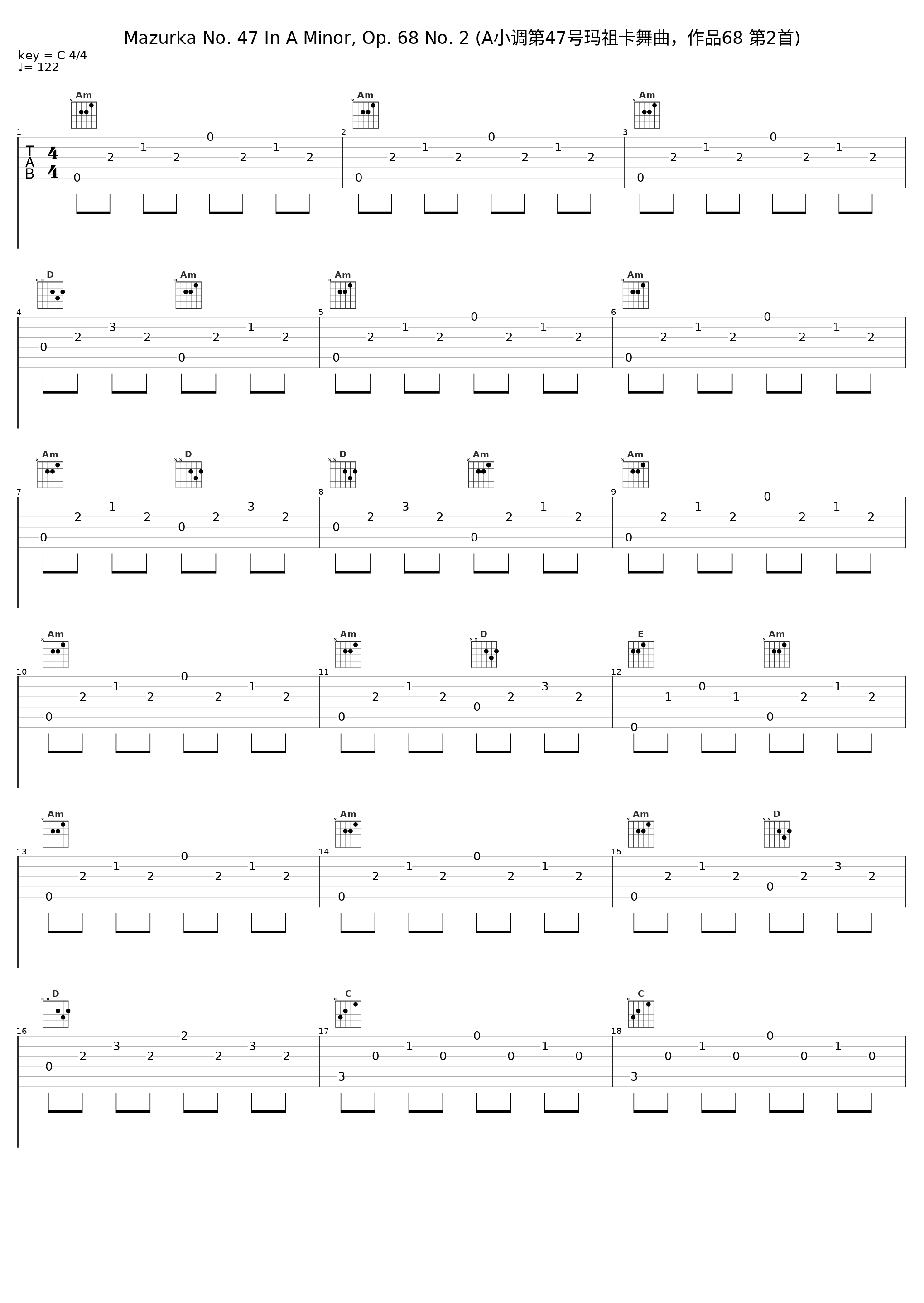 Mazurka No. 47 In A Minor, Op. 68 No. 2 (A小调第47号玛祖卡舞曲，作品68 第2首)_Vladimir Sofronitzky_1