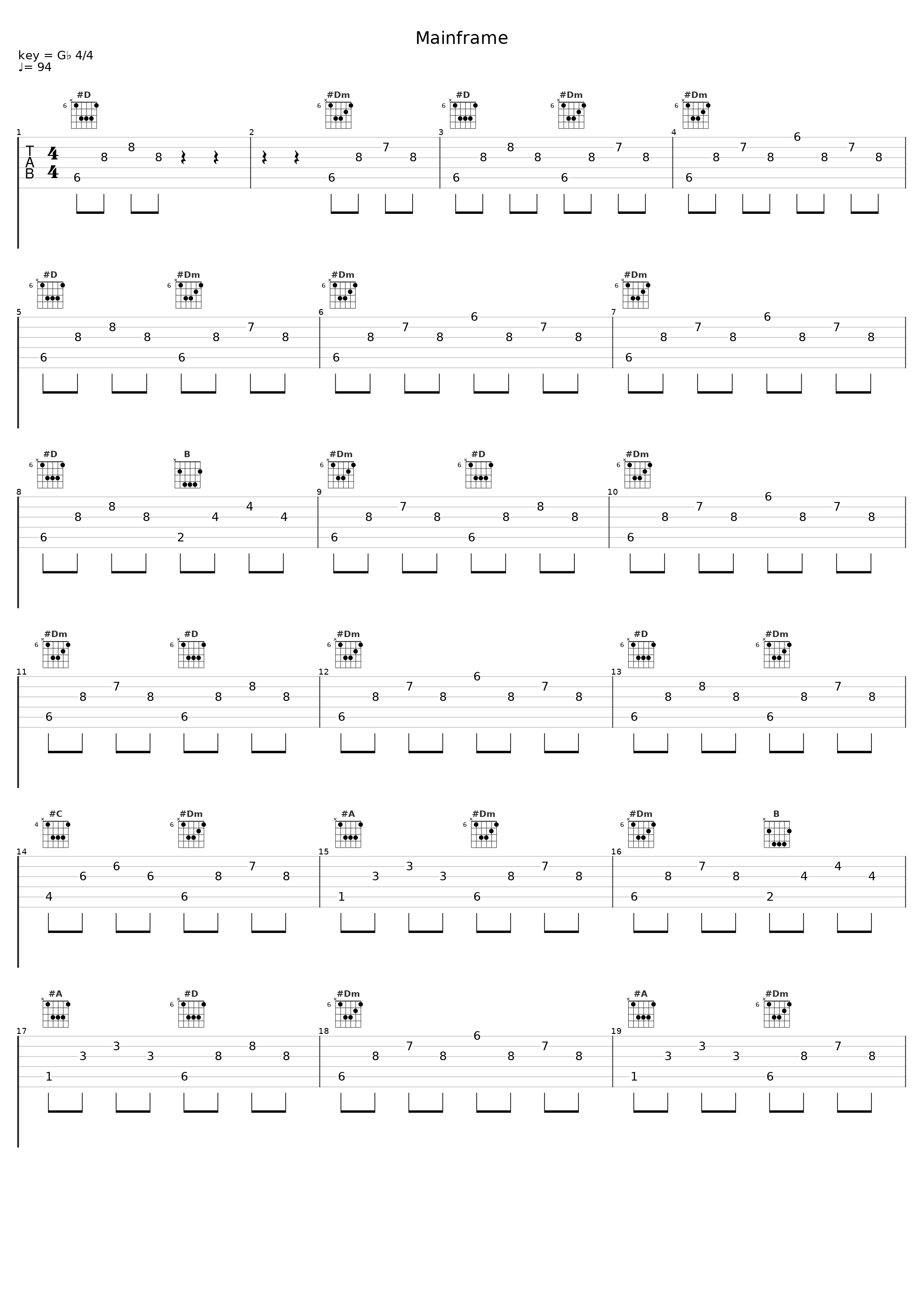 Mainframe_Mega Drive_1