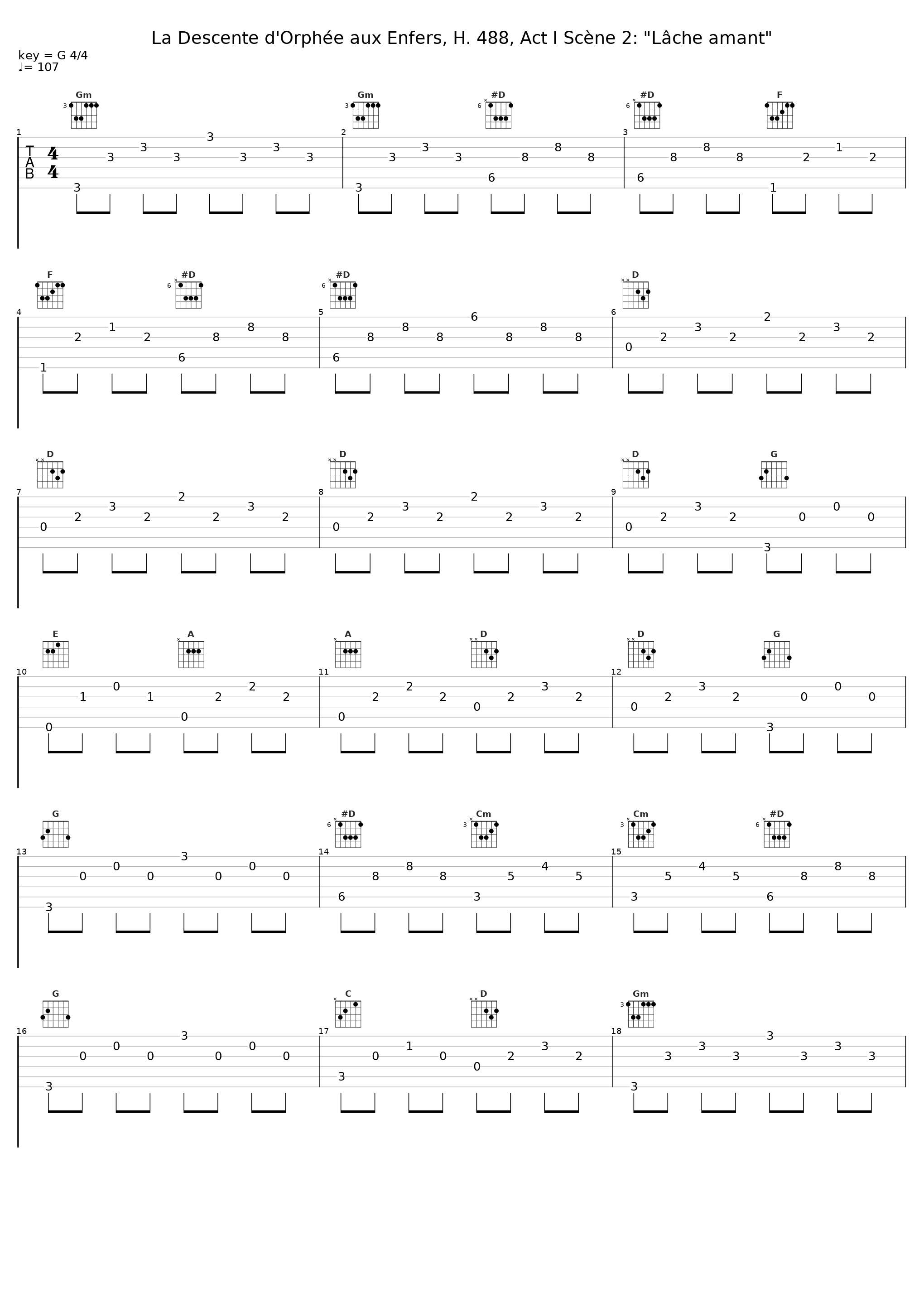 La Descente d'Orphée aux Enfers, H. 488, Act I Scène 2: "Lâche amant"_Ensemble Correspondances,Sébastien Daucé,Robert Getchell_1