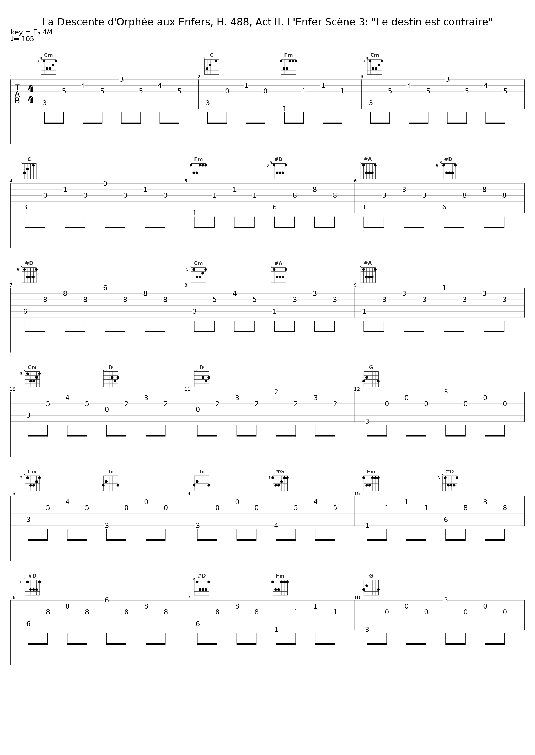 La Descente d'Orphée aux Enfers, H. 488, Act II. L'Enfer Scène 3: "Le destin est contraire"_Caroline Arnaud,Sébastien Daucé,Ensemble Correspondances_1