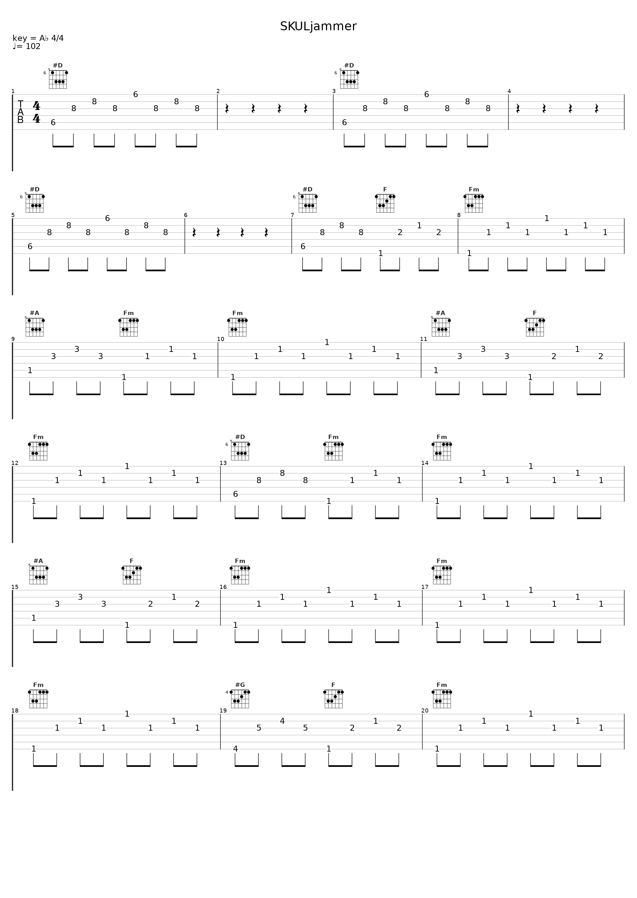 SKULjammer_Mega Drive_1