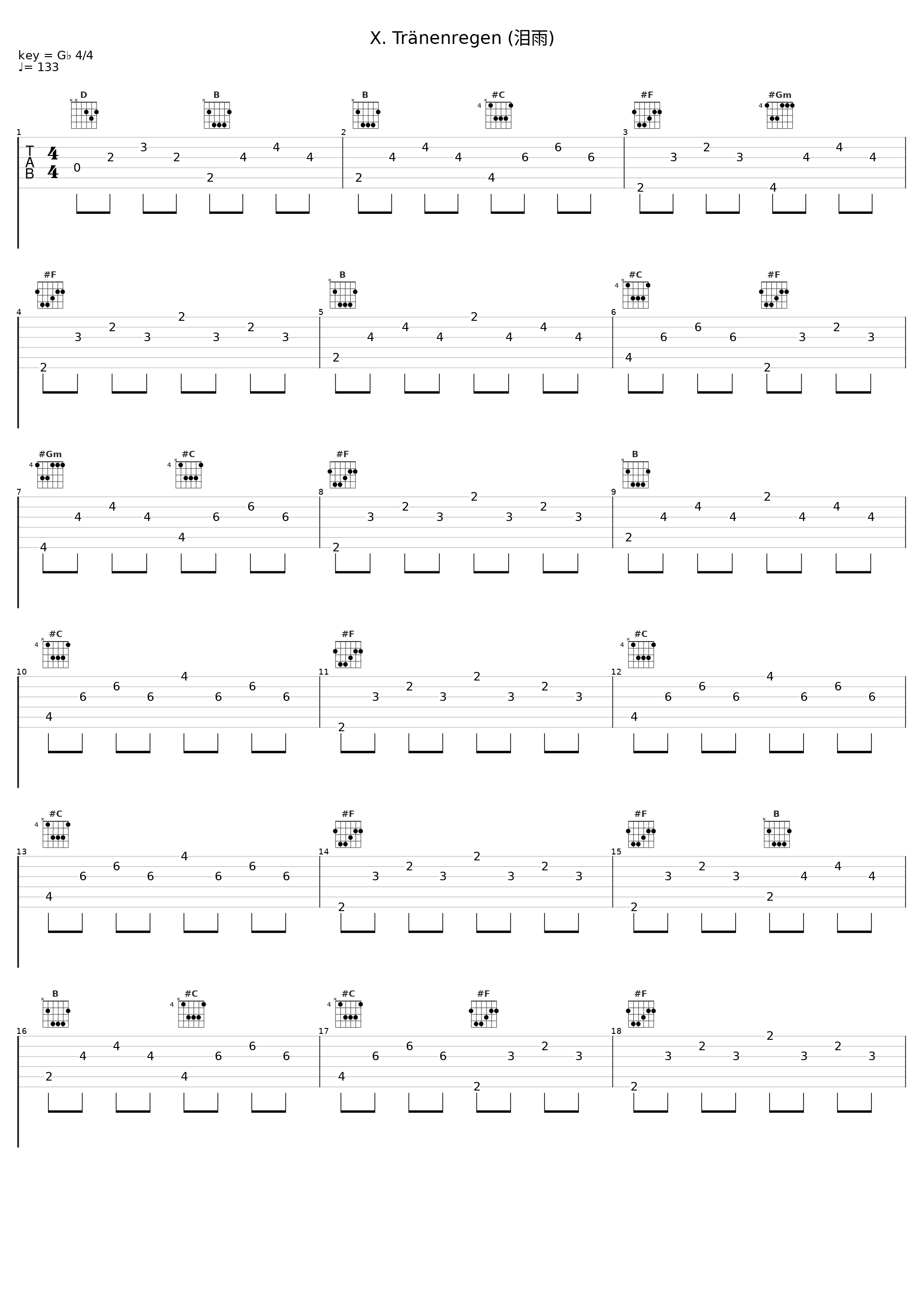 X. Tränenregen (泪雨)_Brigitte Fassbaender,Aribert Reimann_1