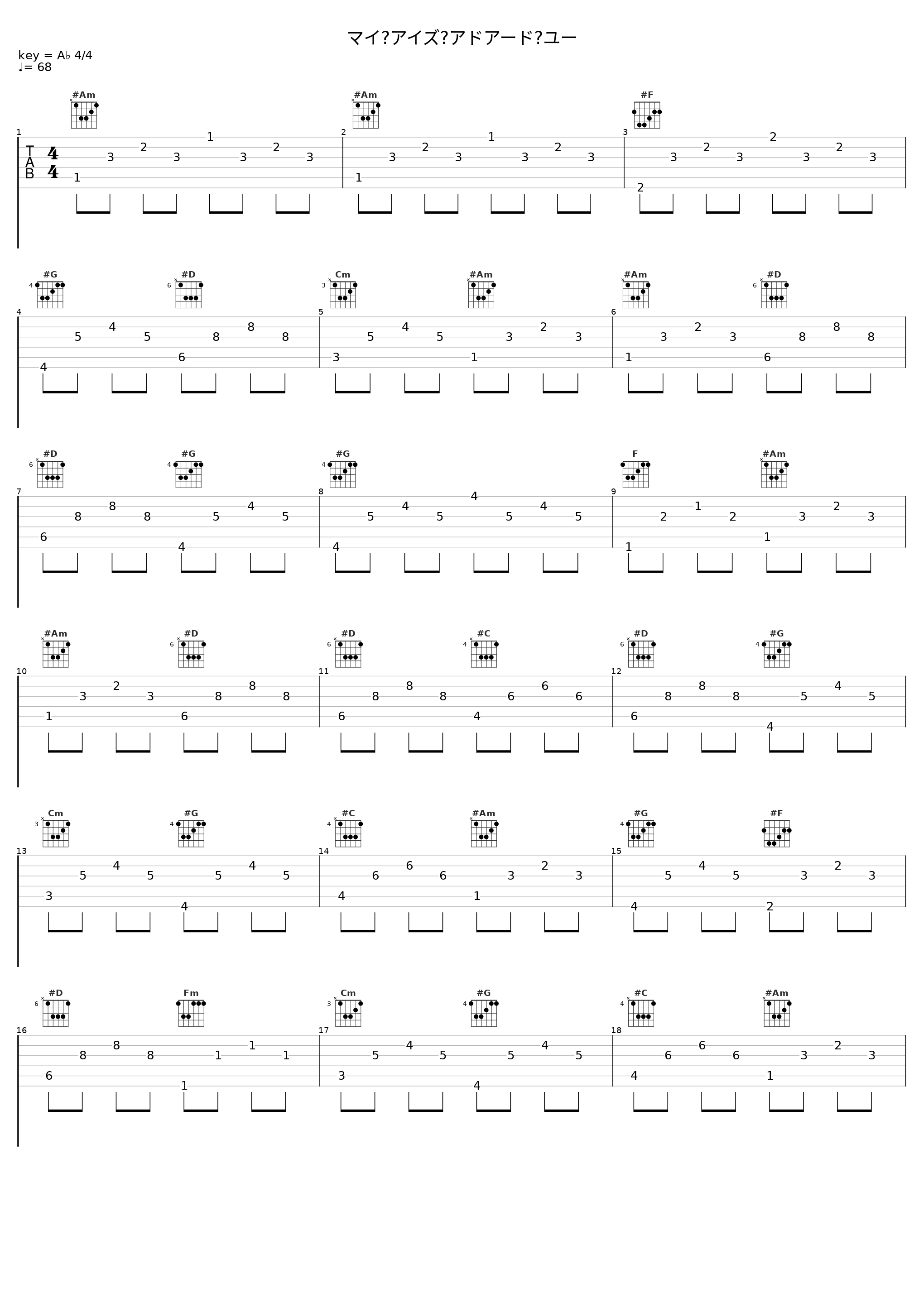 マイ・アイズ・アドアード・ユー_槇原敬之_1