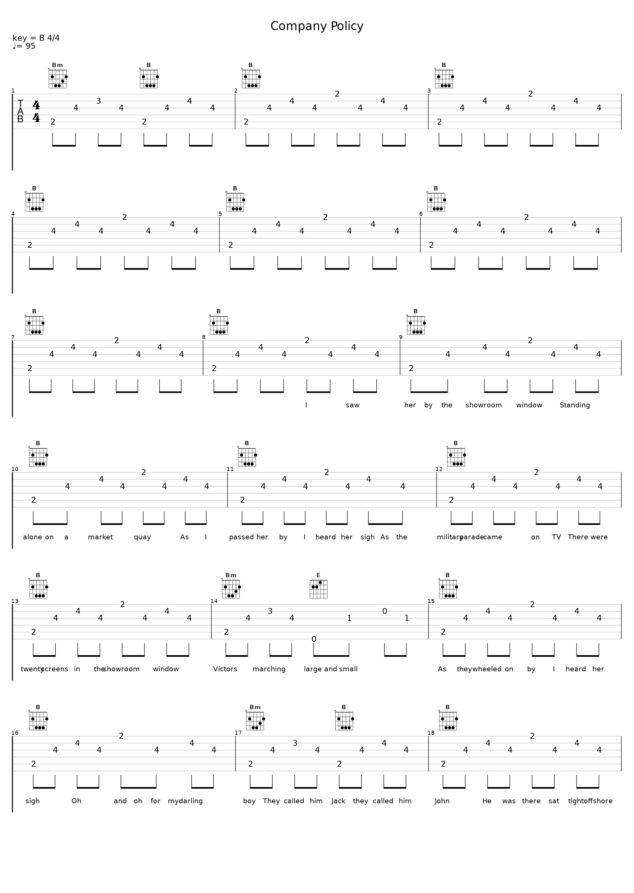 Company Policy_Martin Carthy_1