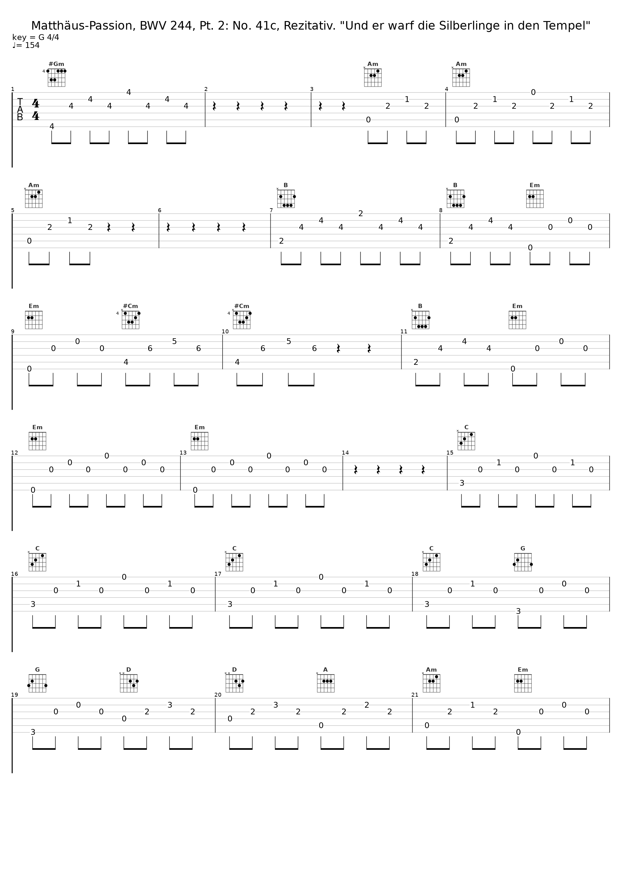 Matthäus-Passion, BWV 244, Pt. 2: No. 41c, Rezitativ. "Und er warf die Silberlinge in den Tempel"_Theo Altmeyer,Franz Crass,Teresa Zylis-Gara,Julia Hamari,Nicolai Gedda,Hermann Prey,Hans Sotin,Suddeutscher Madrigalchor,Consortium Classicum,Wolfgang Gonnenwein_1