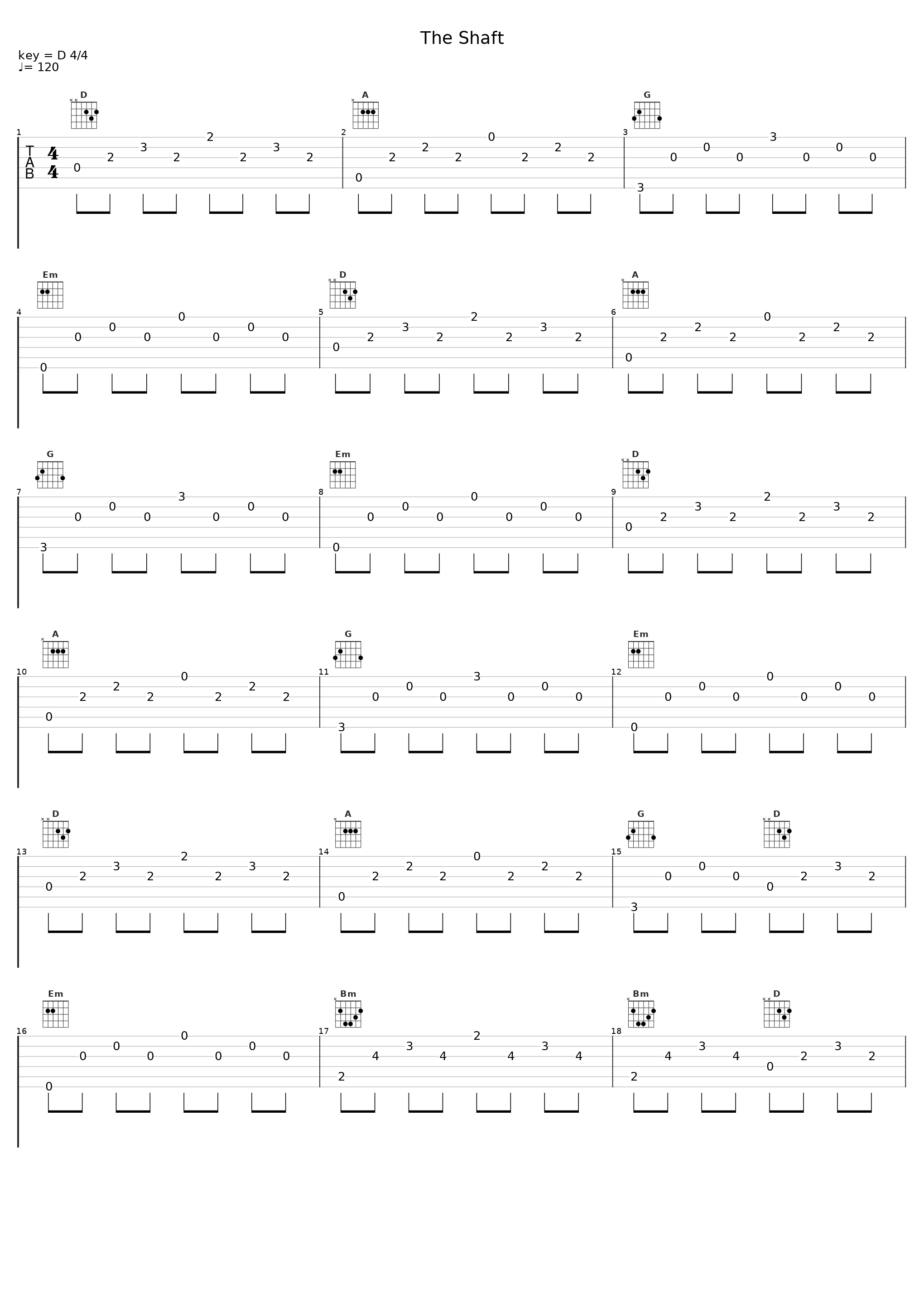 The Shaft_The Blank Tapes_1