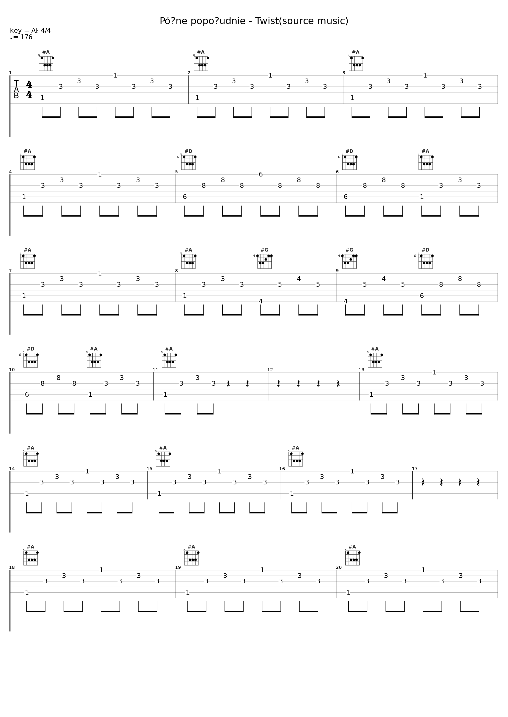 Późne popołudnie - Twist(source music)_Wojciech Kilar,Konrad Bryzek_1