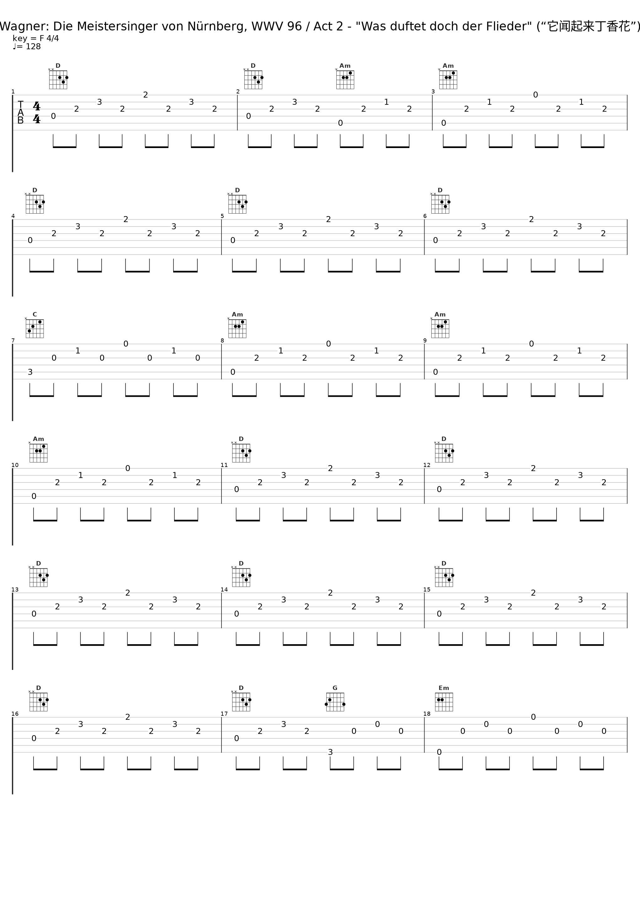 Wagner: Die Meistersinger von Nürnberg, WWV 96 / Act 2 - "Was duftet doch der Flieder" (“它闻起来丁香花”)_Paul Schöffler,Wiener Philharmoniker,Hans Knappertsbusch_1