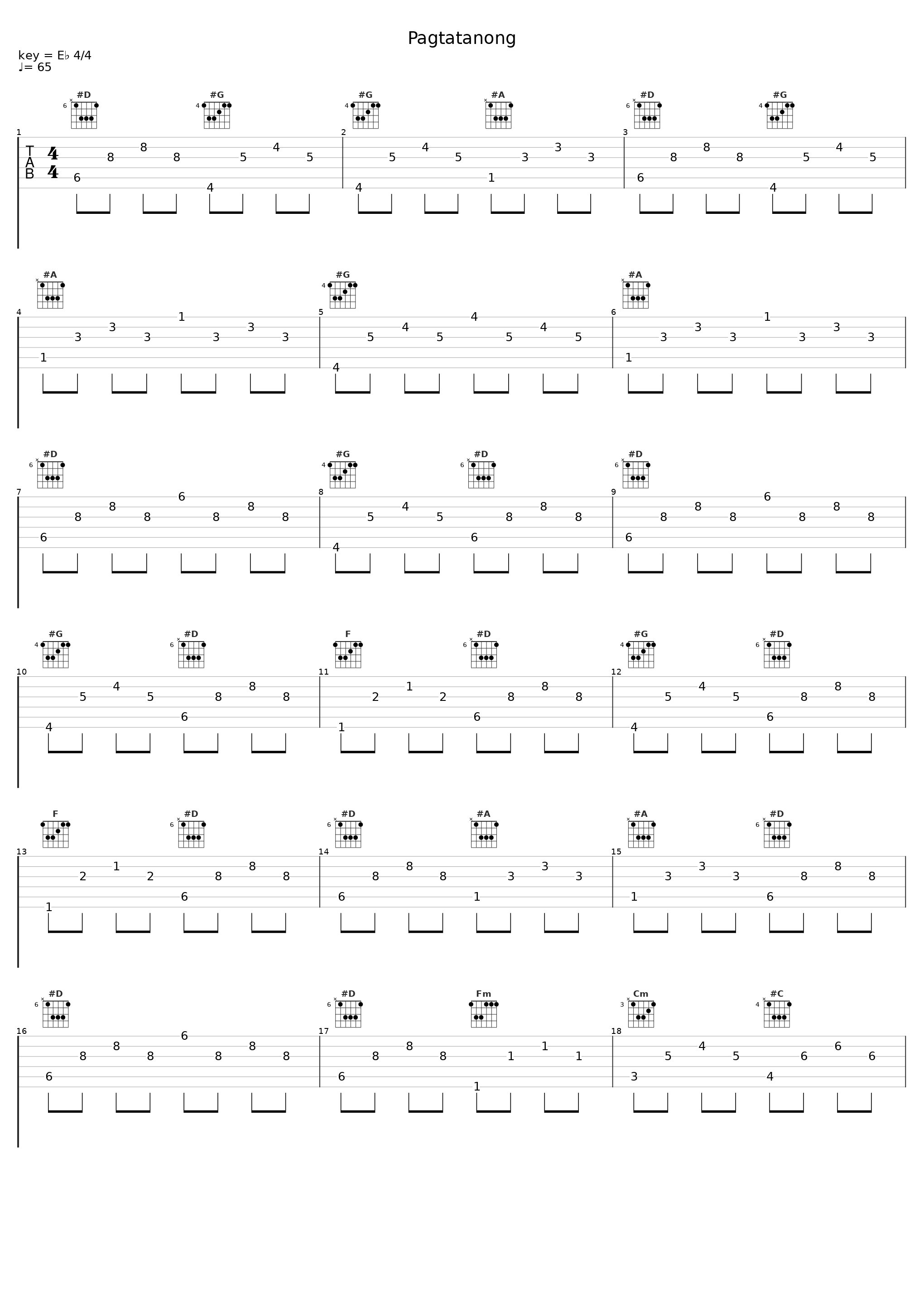 Pagtatanong_Six Part Invention,Reynante E. Cantong_1