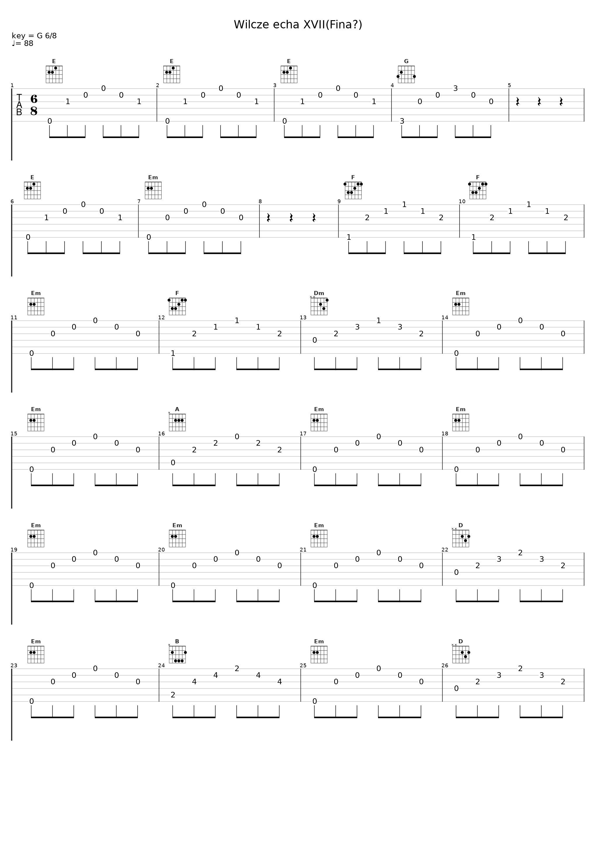 Wilcze echa XVII(Finał)_Konrad Bryzek,Wojciech Kilar_1