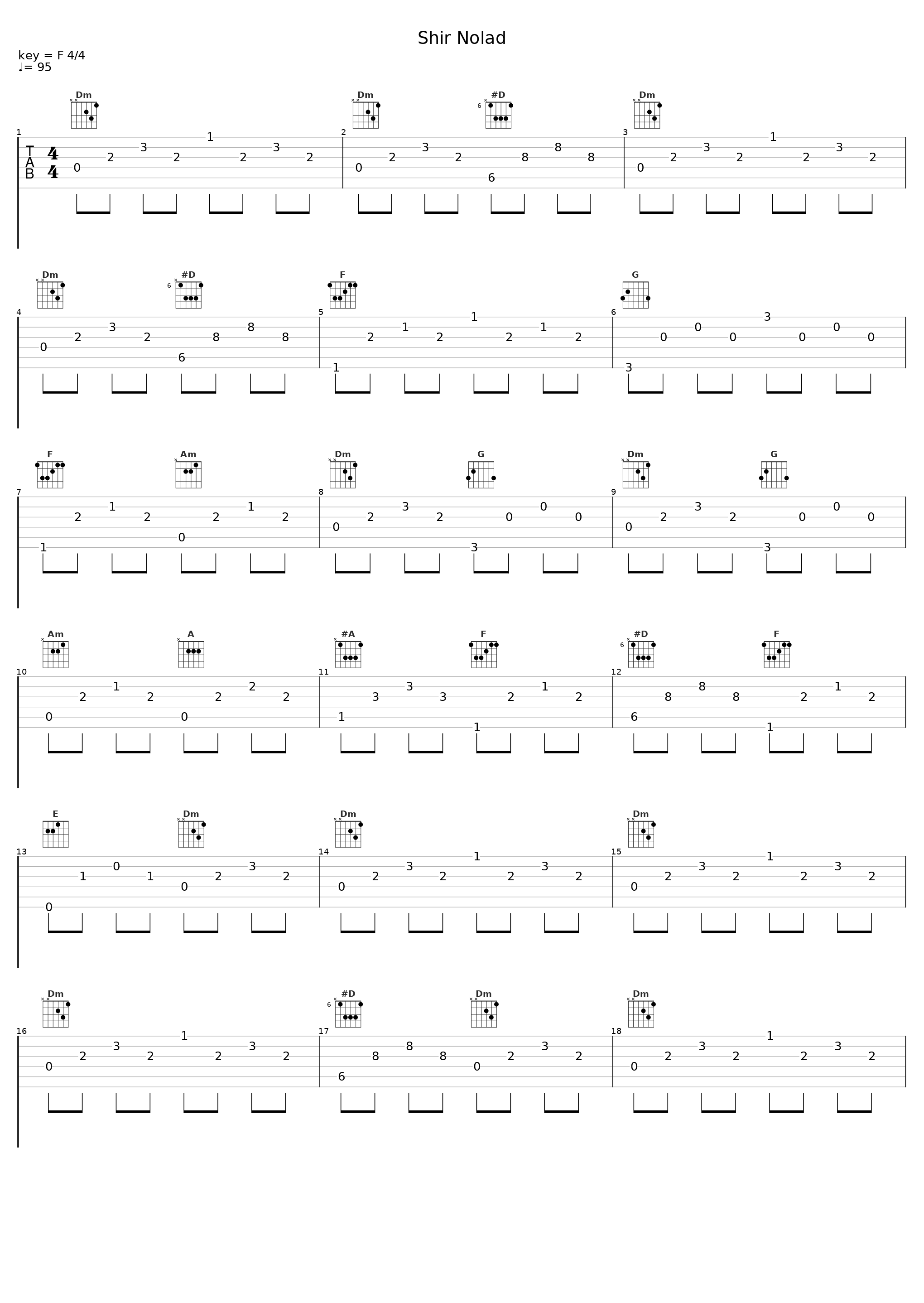 Shir Nolad_Assaf Levitin,Richard Maegraith,Albrecht Gündel-vom Hofe,Christian Fischer,Peter Kuhnsch,Naomi Shemer_1