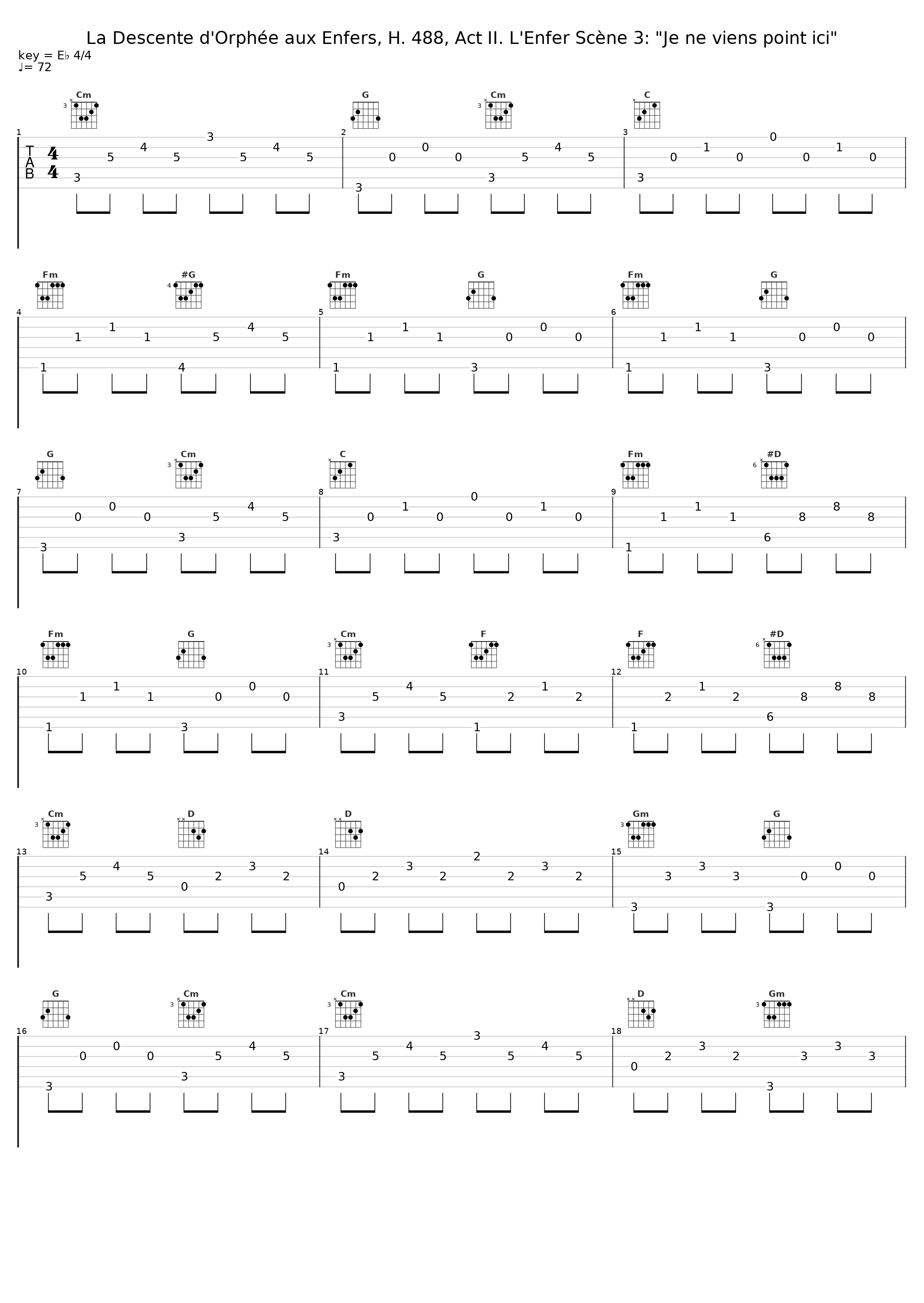 La Descente d'Orphée aux Enfers, H. 488, Act II. L'Enfer Scène 3: "Je ne viens point ici"_Robert Getchell,Sébastien Daucé,Ensemble Correspondances_1