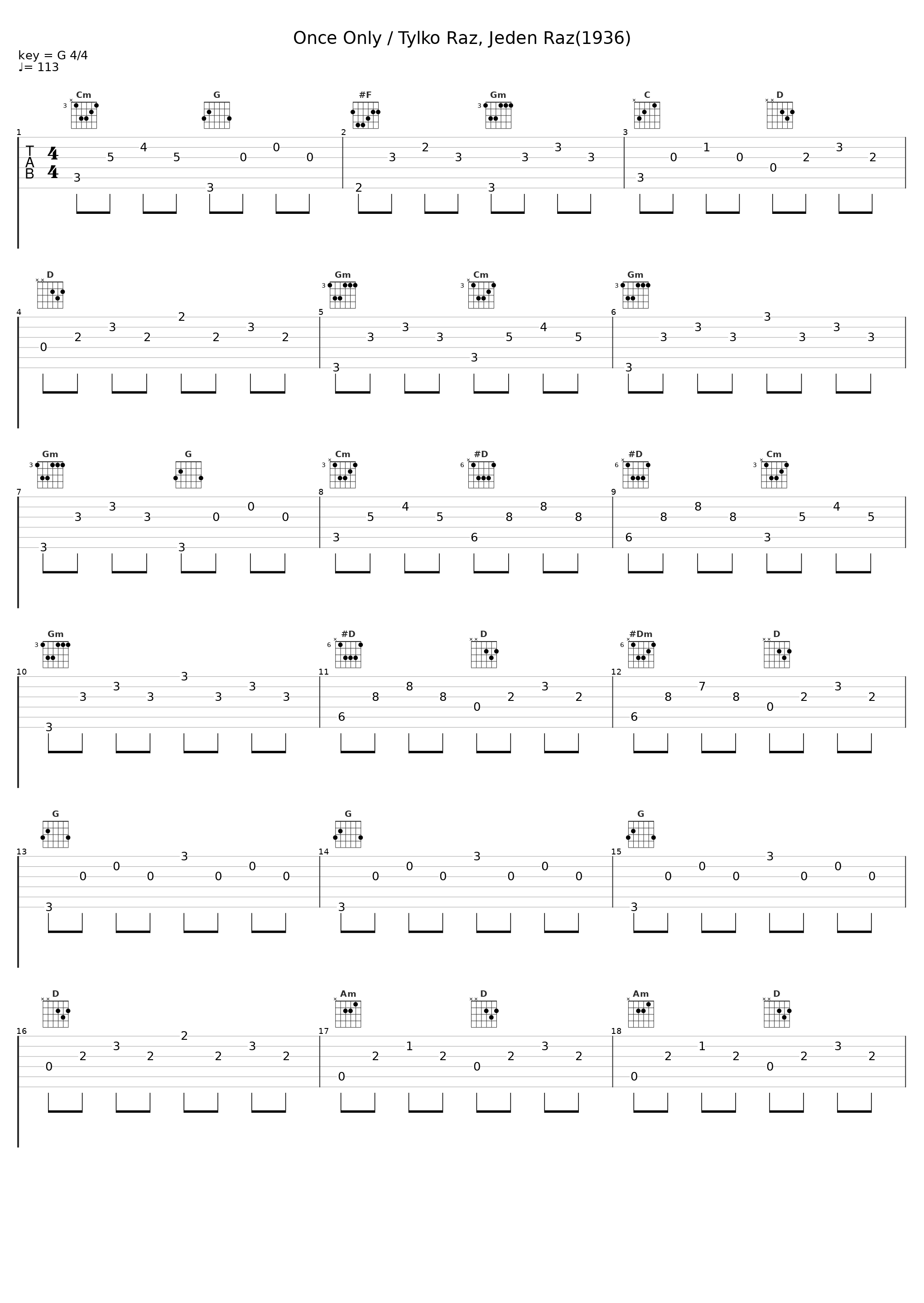 Once Only / Tylko Raz, Jeden Raz(1936)_Adam Aston_1