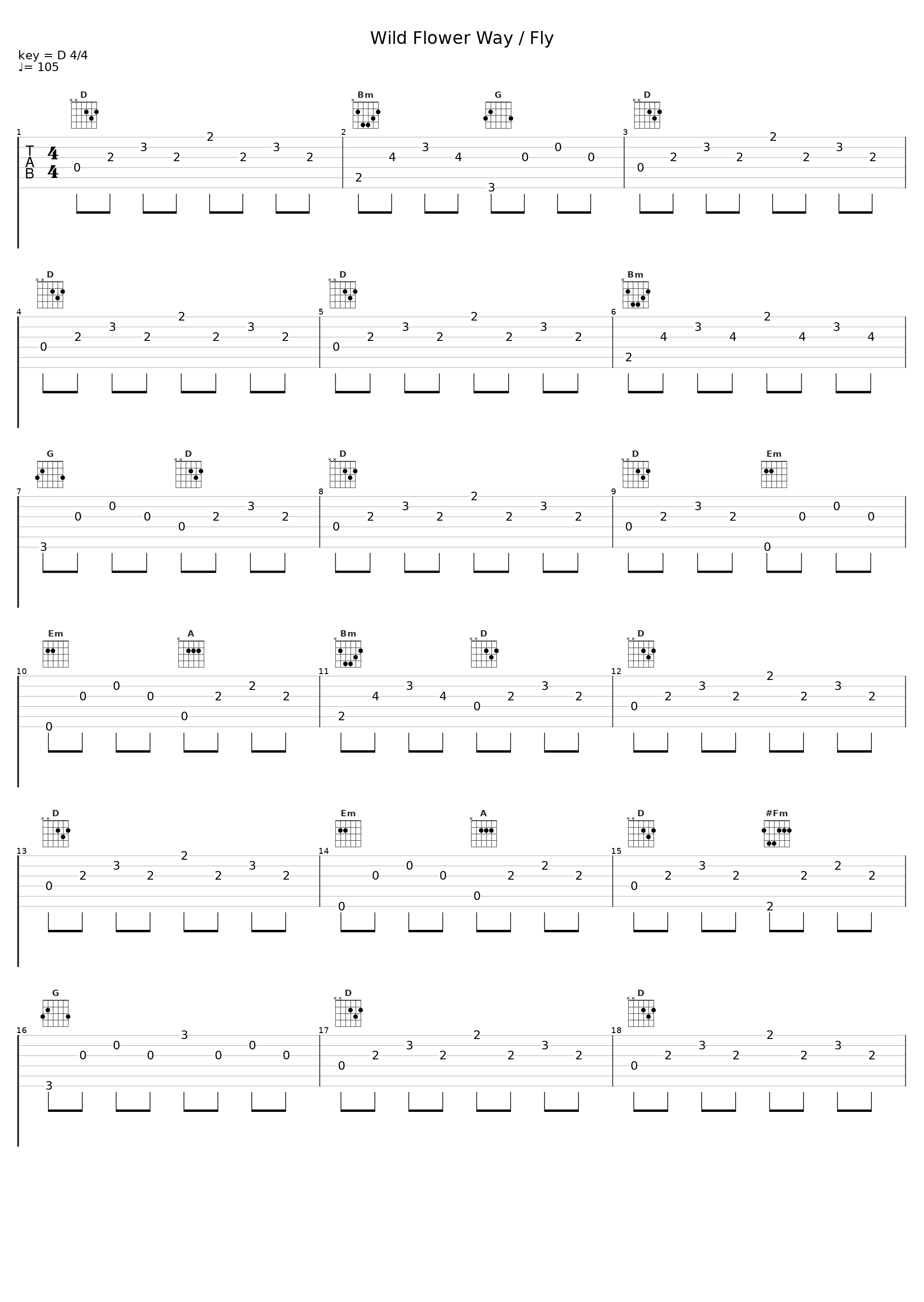 Wild Flower Way / Fly_Wool Strings_1