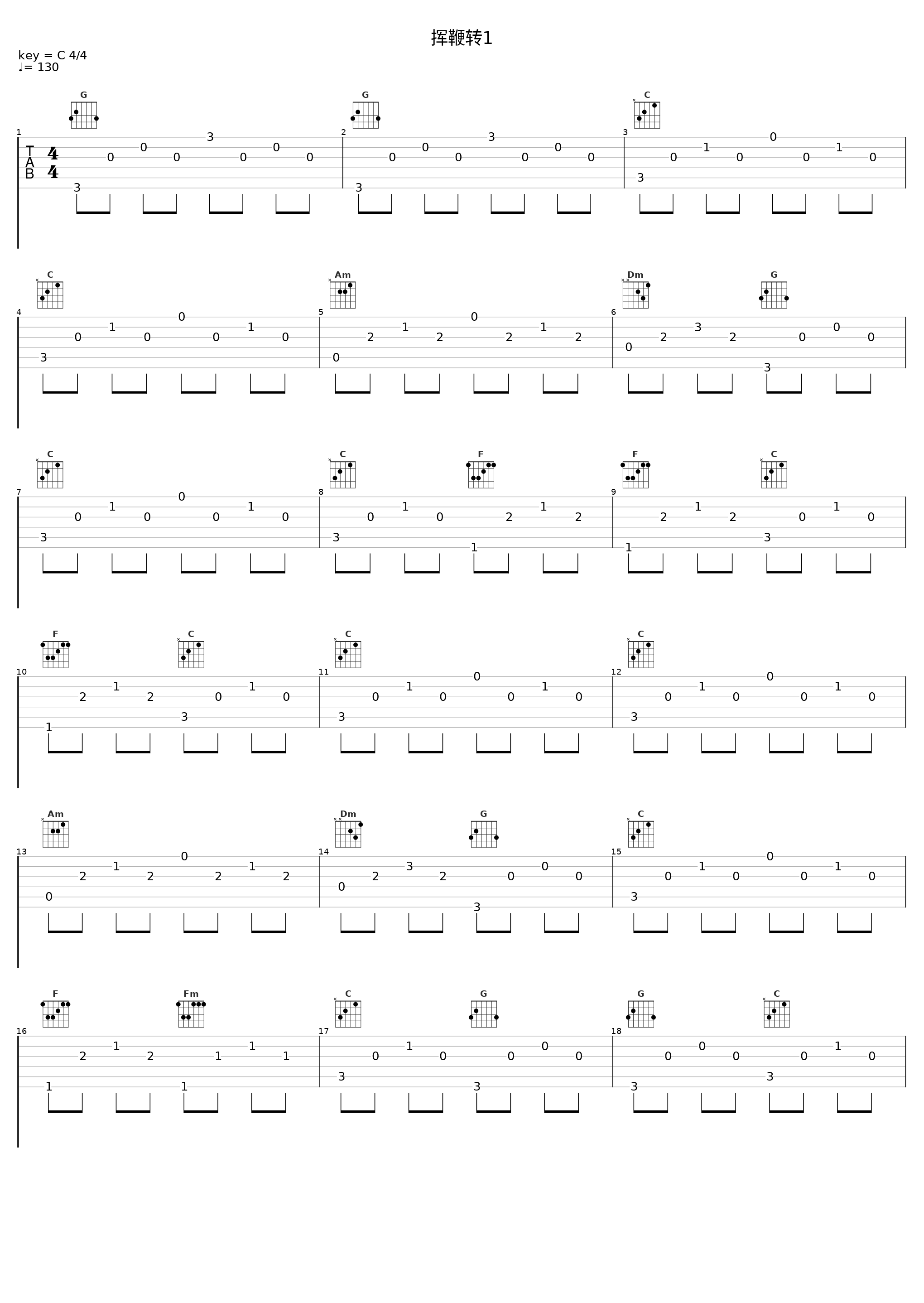 挥鞭转1_张康明_1