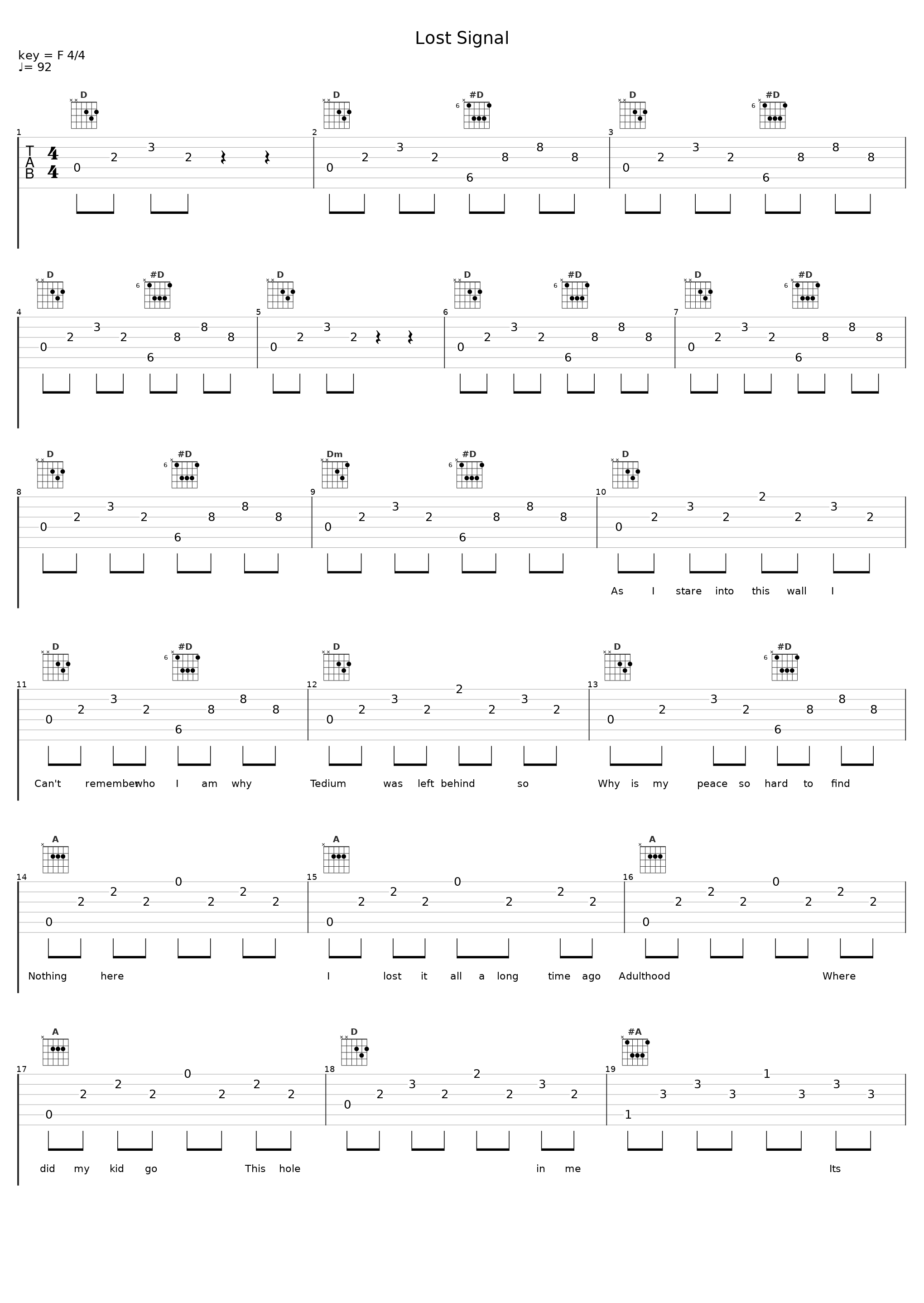 Lost Signal_Twin Method_1