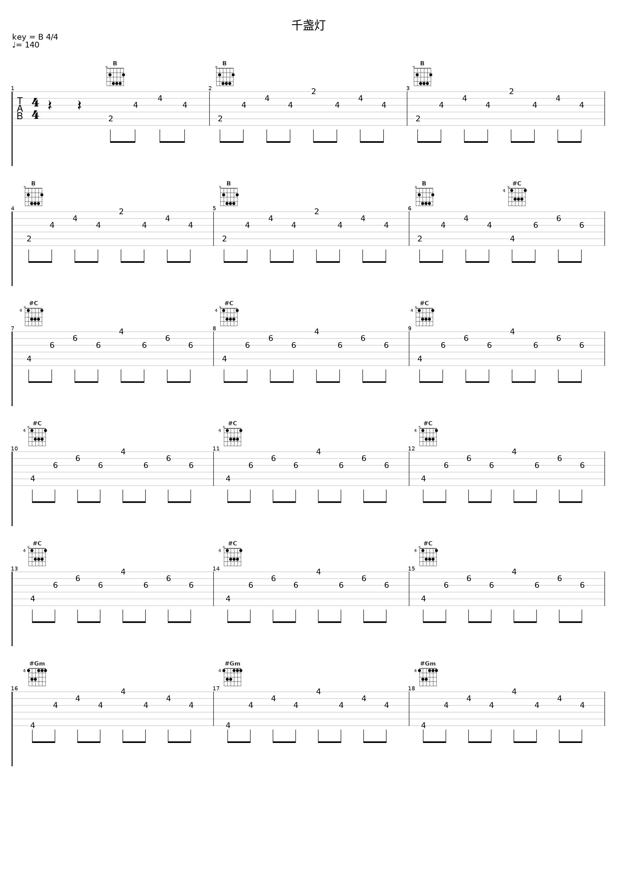 千盏灯_月蝕原創音樂,慕寒,三无Marblue,西瓜JUN_1