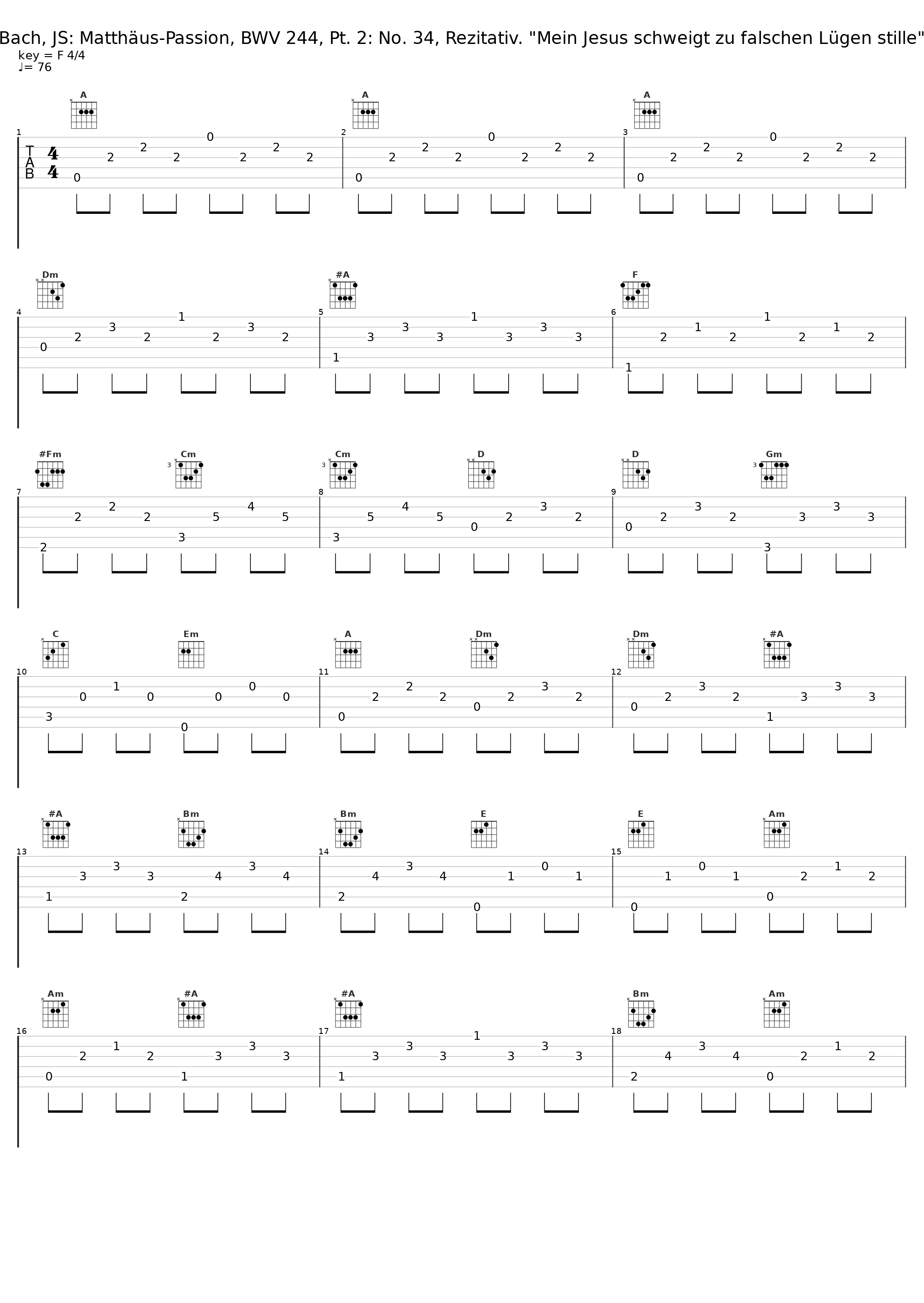 Bach, JS: Matthäus-Passion, BWV 244, Pt. 2: No. 34, Rezitativ. "Mein Jesus schweigt zu falschen Lügen stille"_Theo Altmeyer,Franz Crass,Teresa Zylis-Gara,Julia Hamari,Nicolai Gedda,Hermann Prey,Hans Sotin,Suddeutscher Madrigalchor,Consortium Musicum,Wolfgang Gonnenwein_1