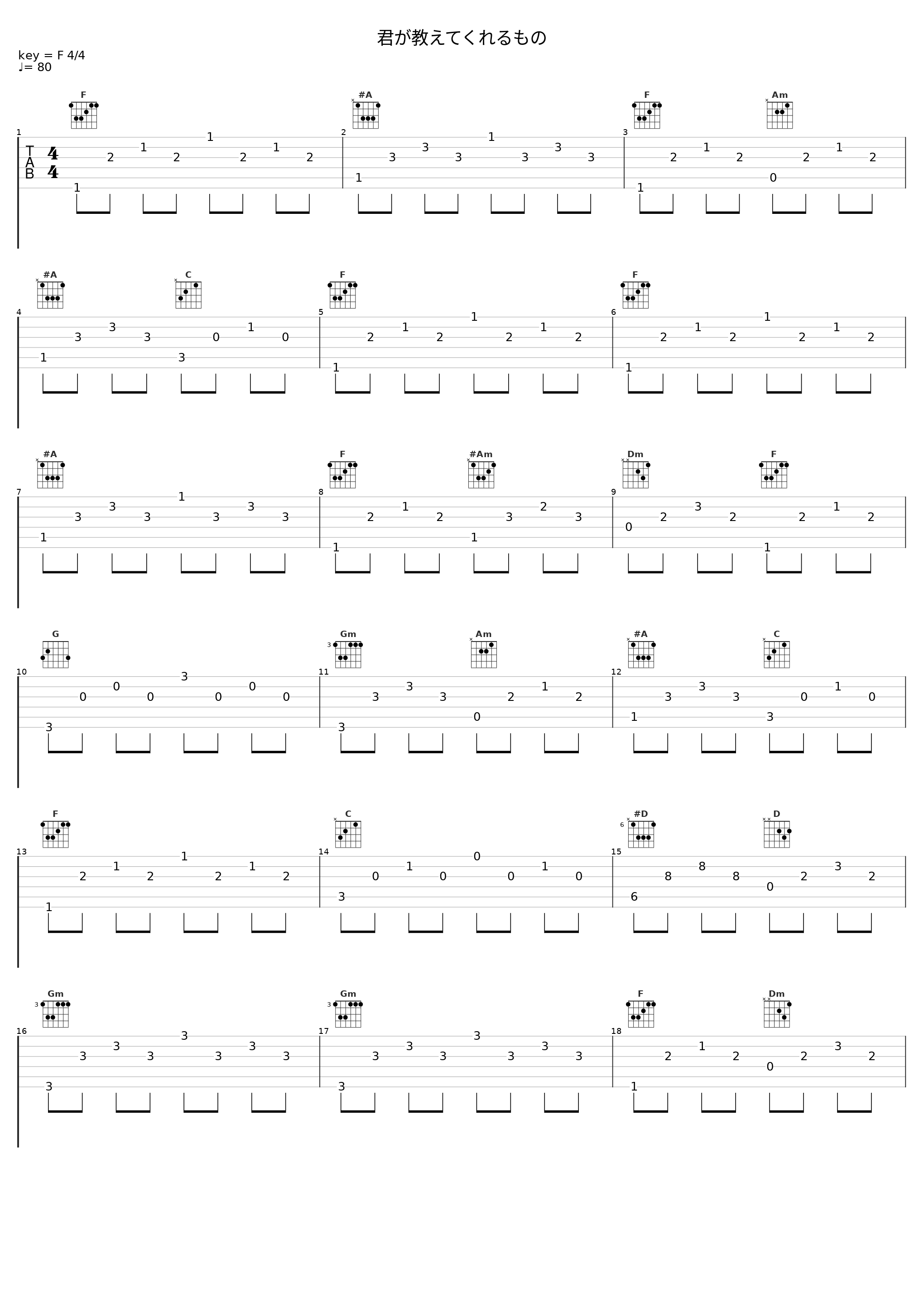 君が教えてくれるもの_槇原敬之_1