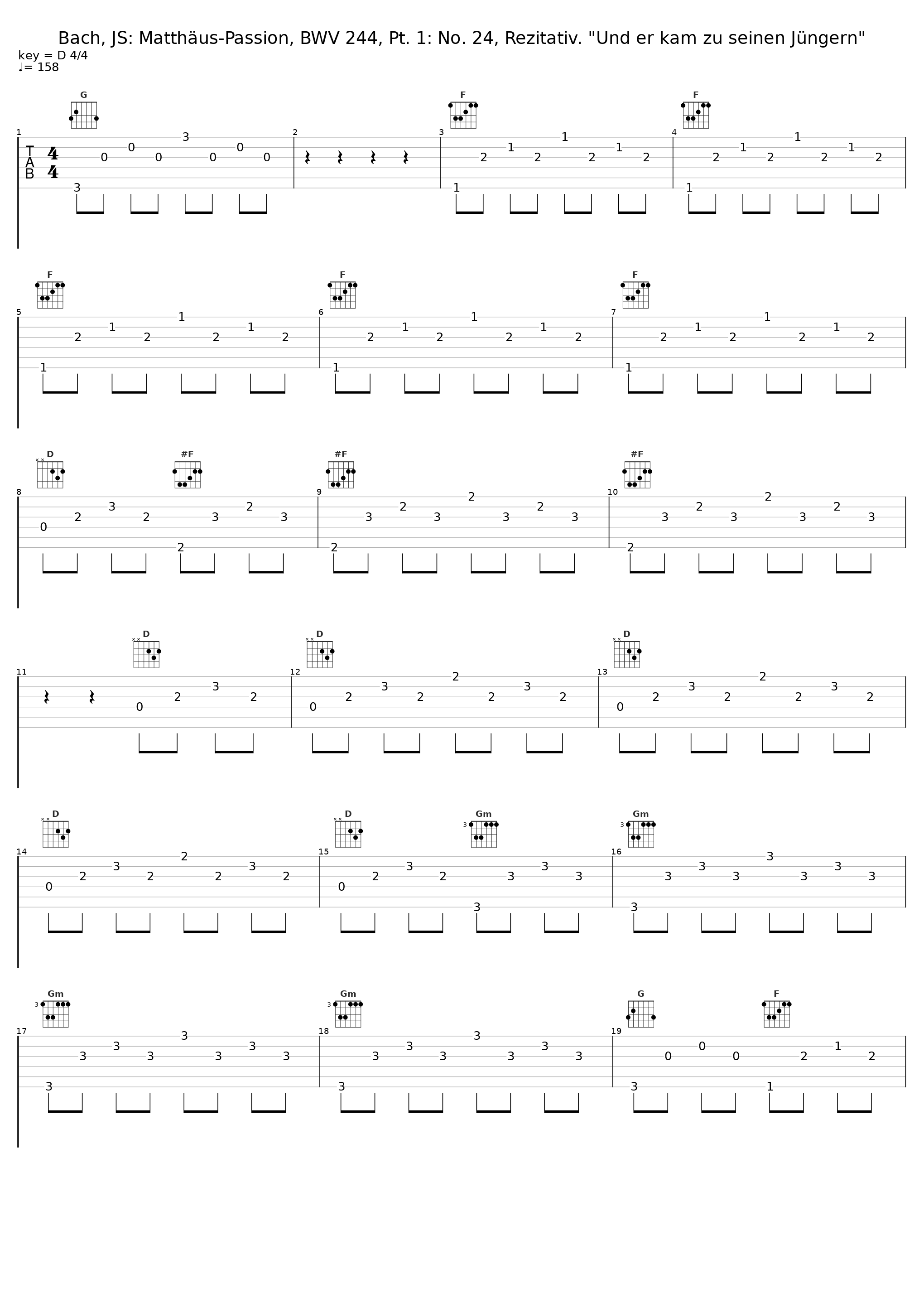 Bach, JS: Matthäus-Passion, BWV 244, Pt. 1: No. 24, Rezitativ. "Und er kam zu seinen Jüngern"_Theo Altmeyer,Franz Crass,Teresa Zylis-Gara,Julia Hamari,Nicolai Gedda,Hermann Prey,Hans Sotin,Suddeutscher Madrigalchor,Consortium Musicum,Wolfgang Gonnenwein_1