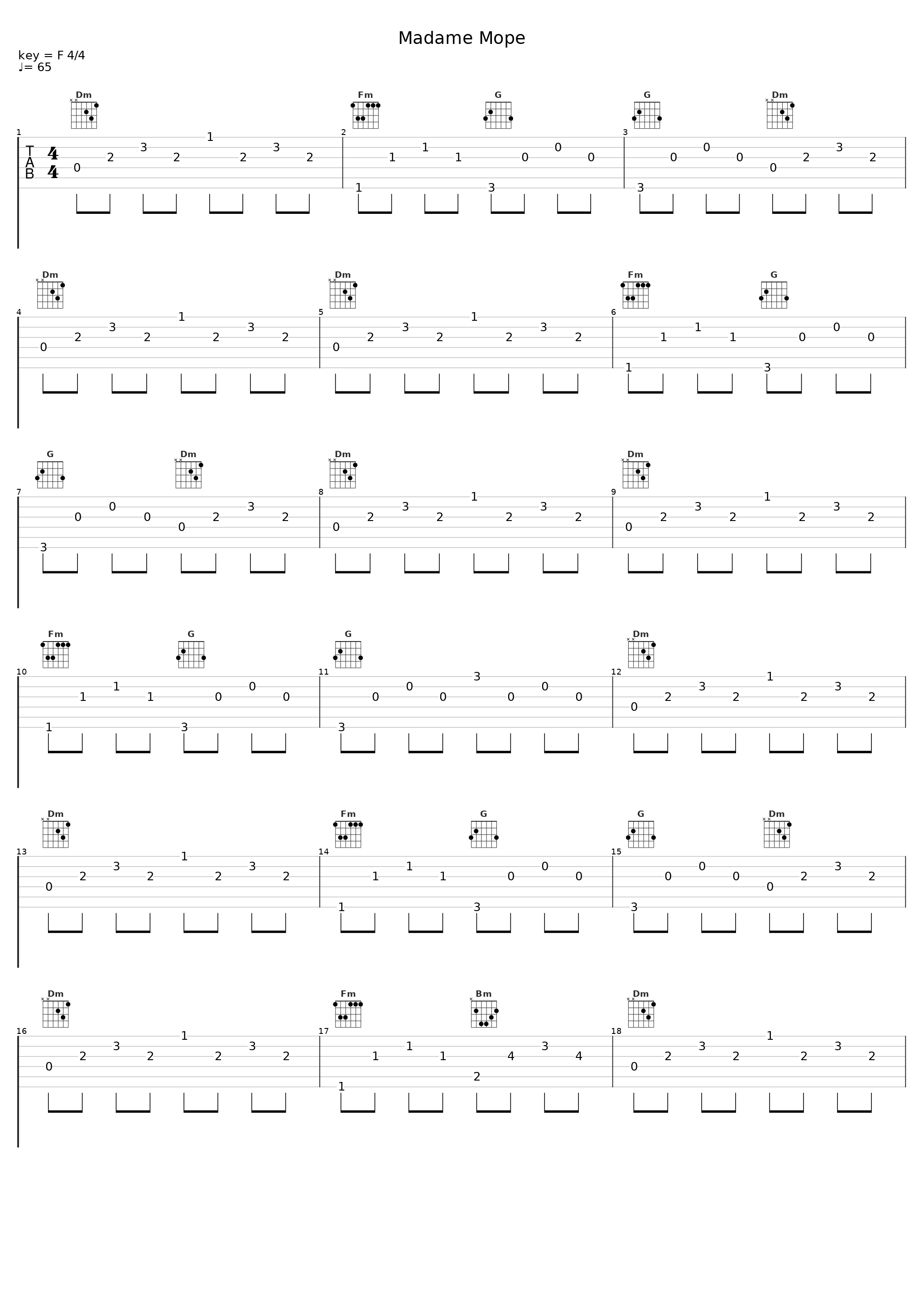 Madame Mope_贵族乐团_1