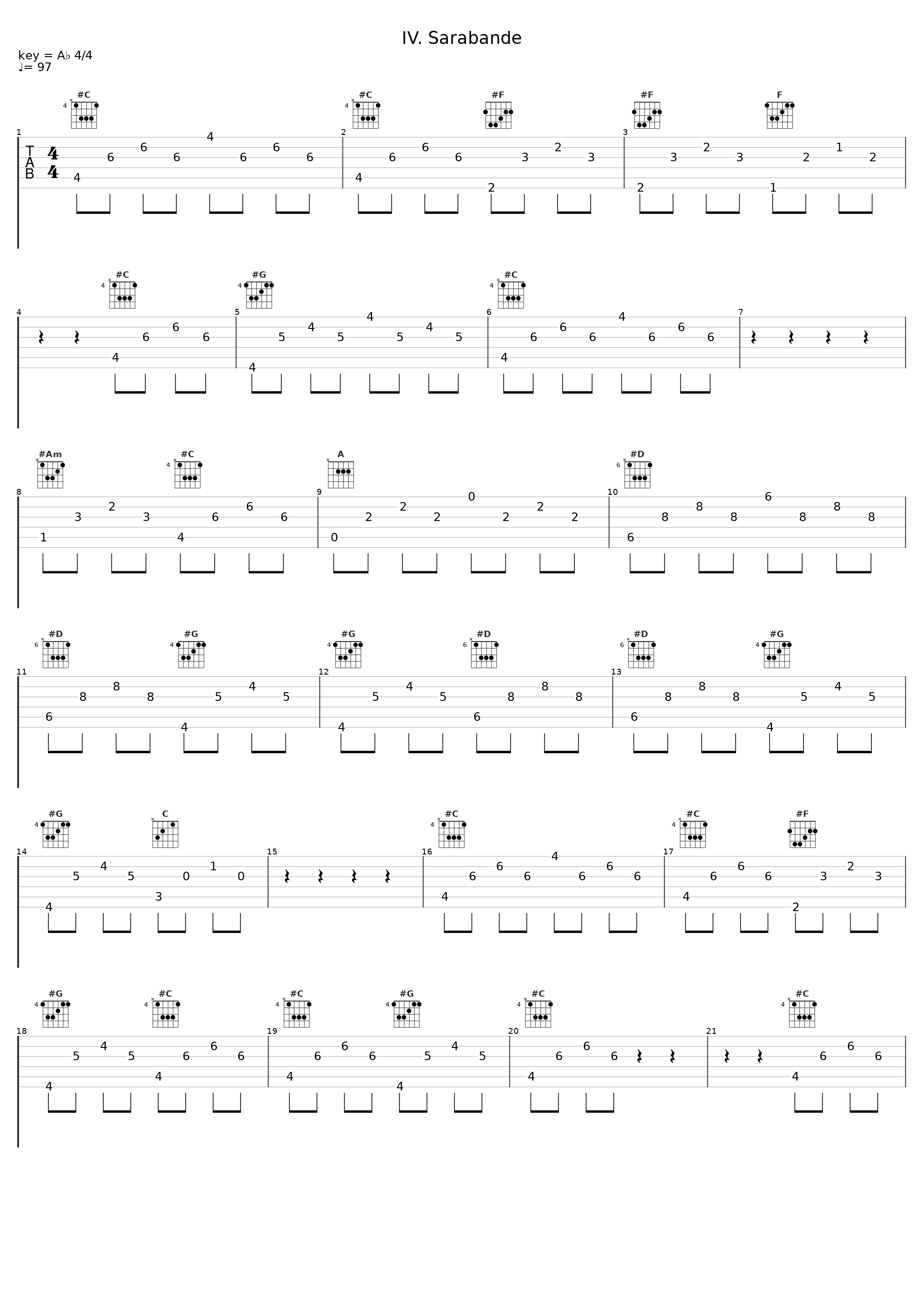 IV. Sarabande_马友友_1