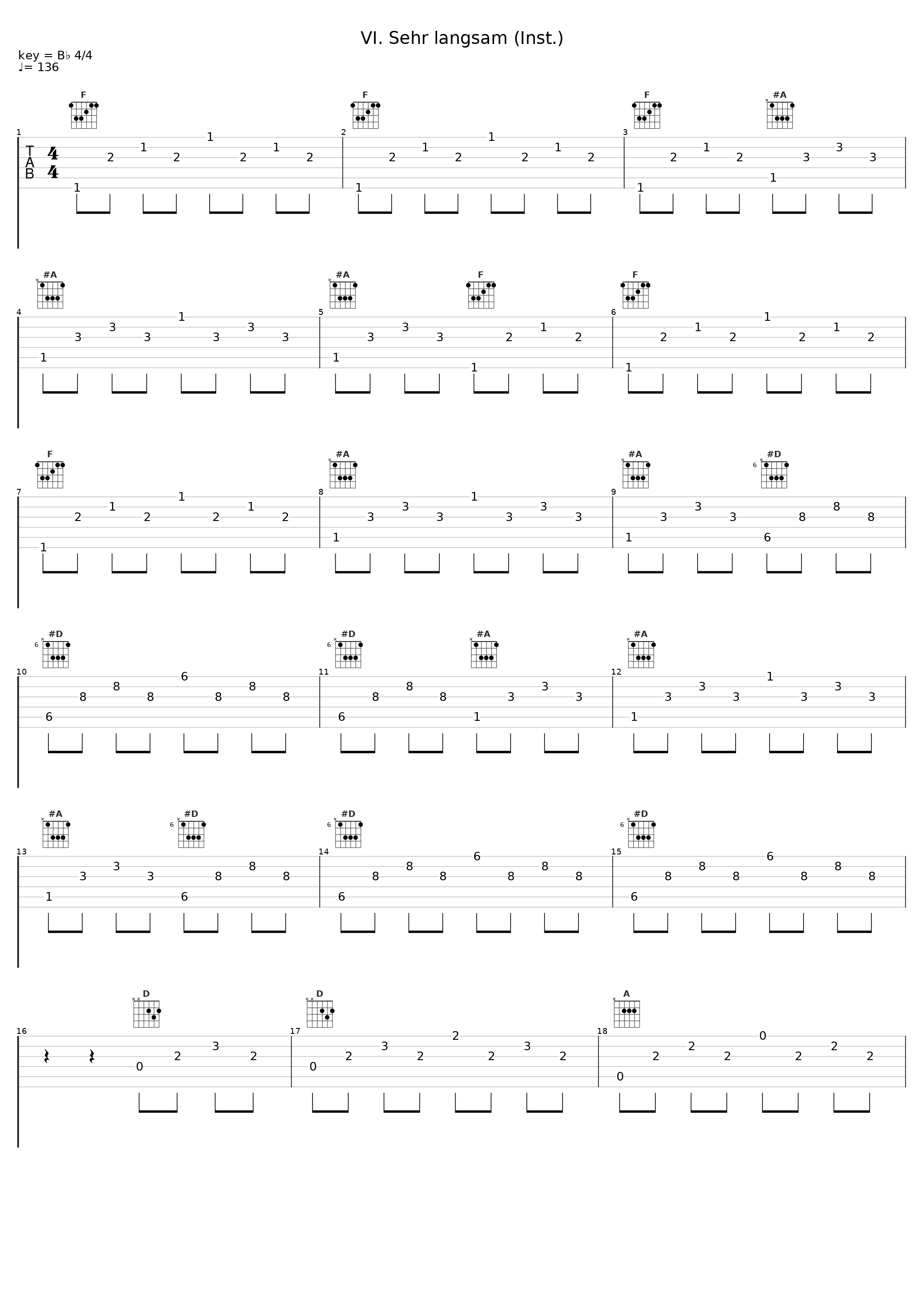 VI. Sehr langsam (Inst.)_Vladimir Horowitz,Robert Schumann_1