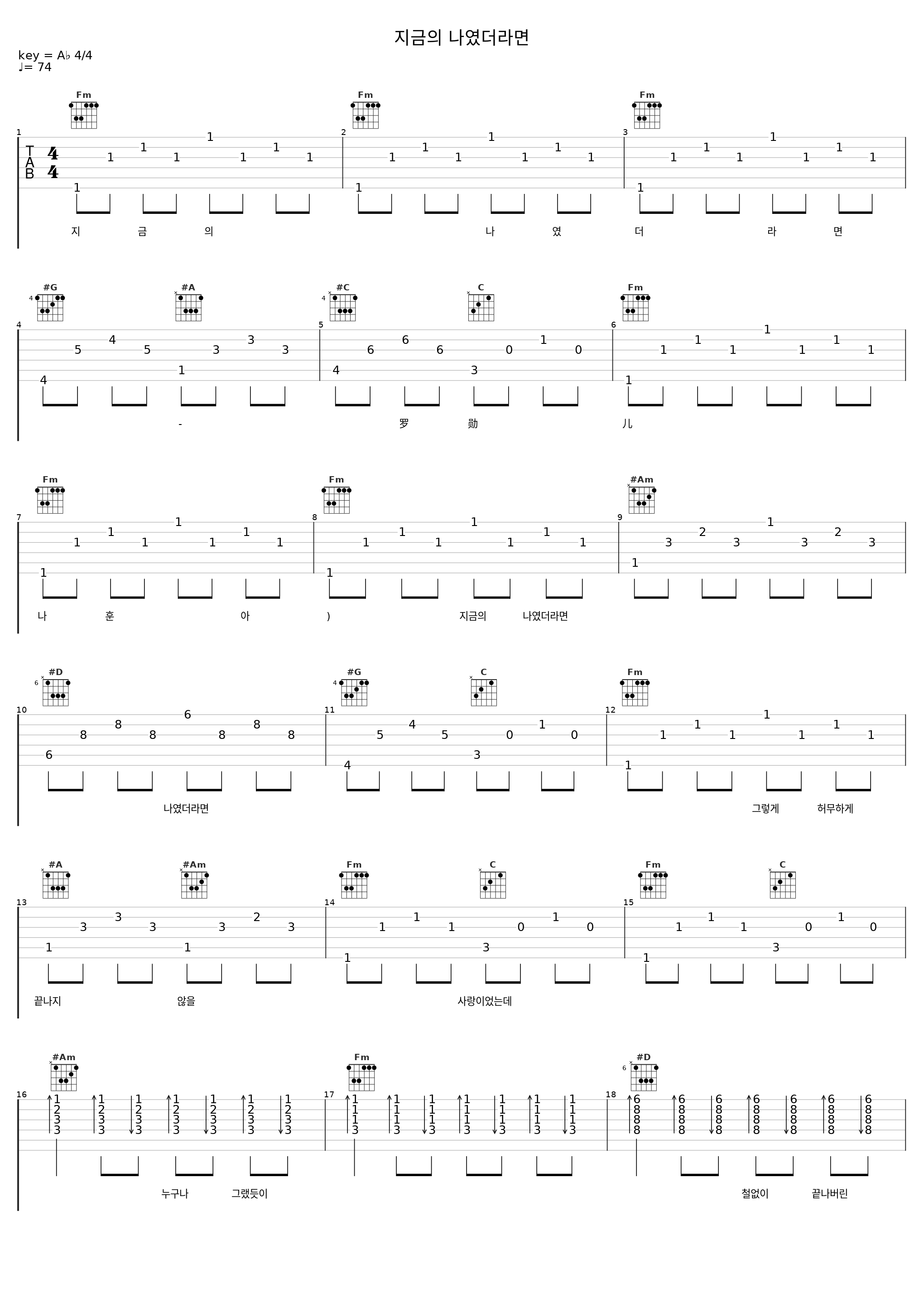 지금의 나였더라면_罗勋儿_1