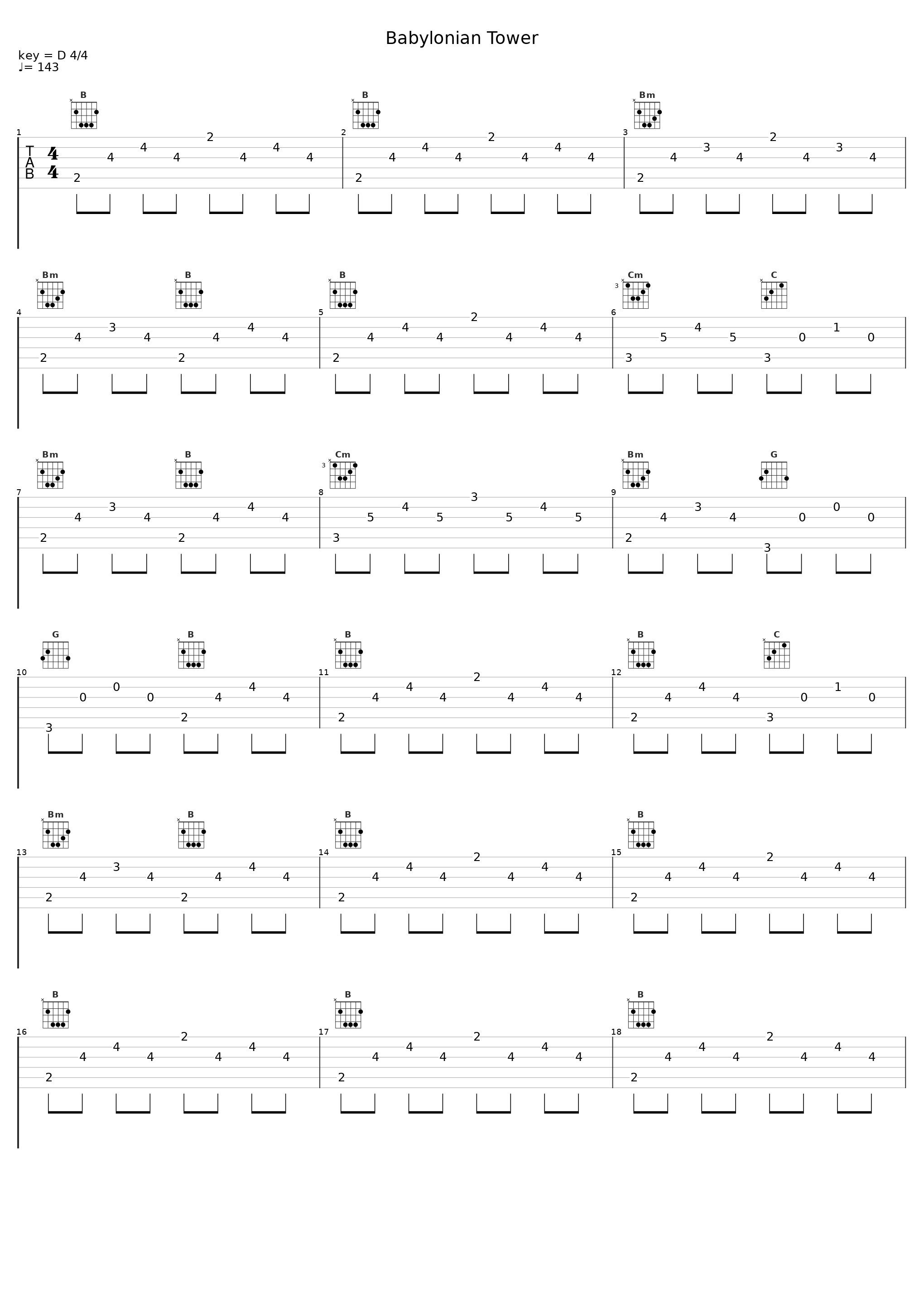 Babylonian Tower_Minimal Compact_1