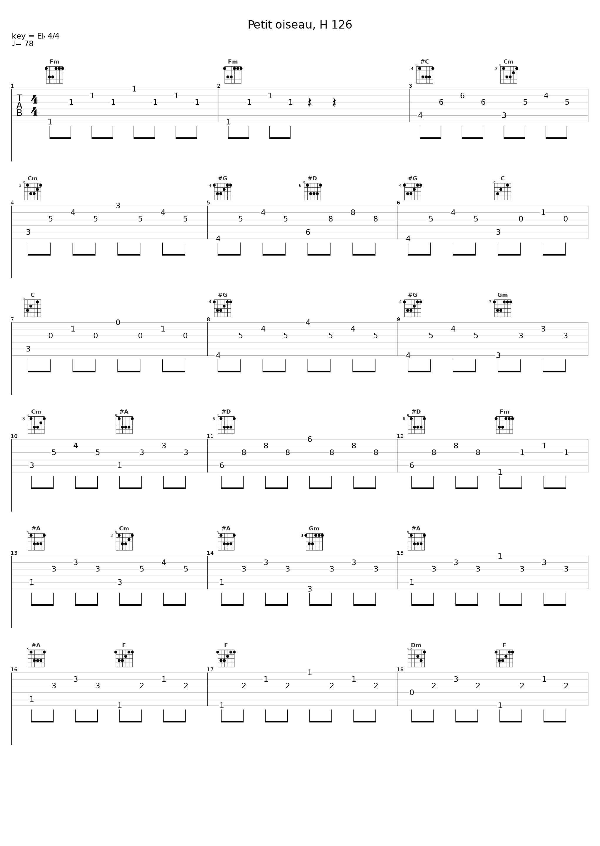 Petit oiseau, H 126_Jérôme Correas,Arthur Schoonderwoerd,Hector Berlioz,Adolphe de Bouclon_1