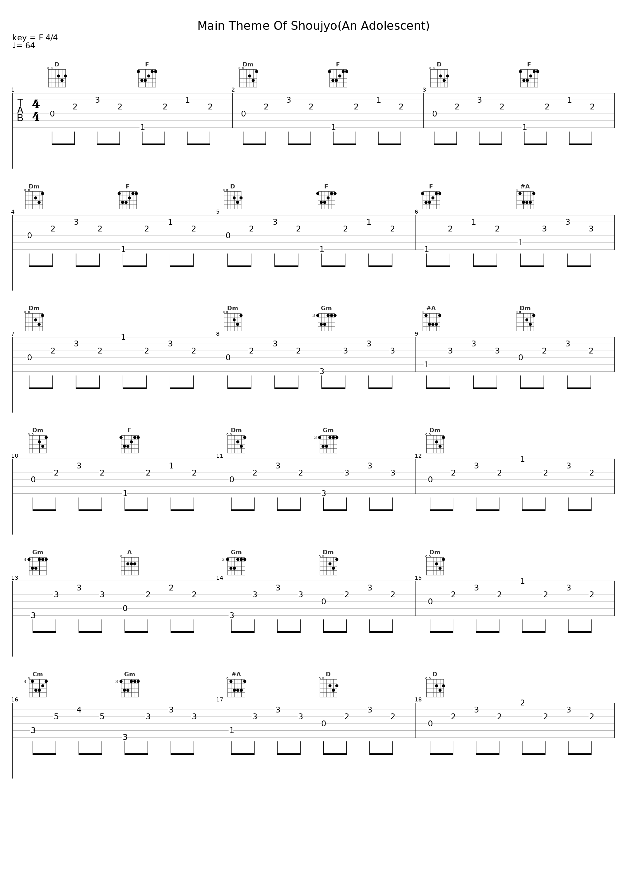 Main Theme Of Shoujyo(An Adolescent)_梅林茂,Shigeru Umebayshi_1