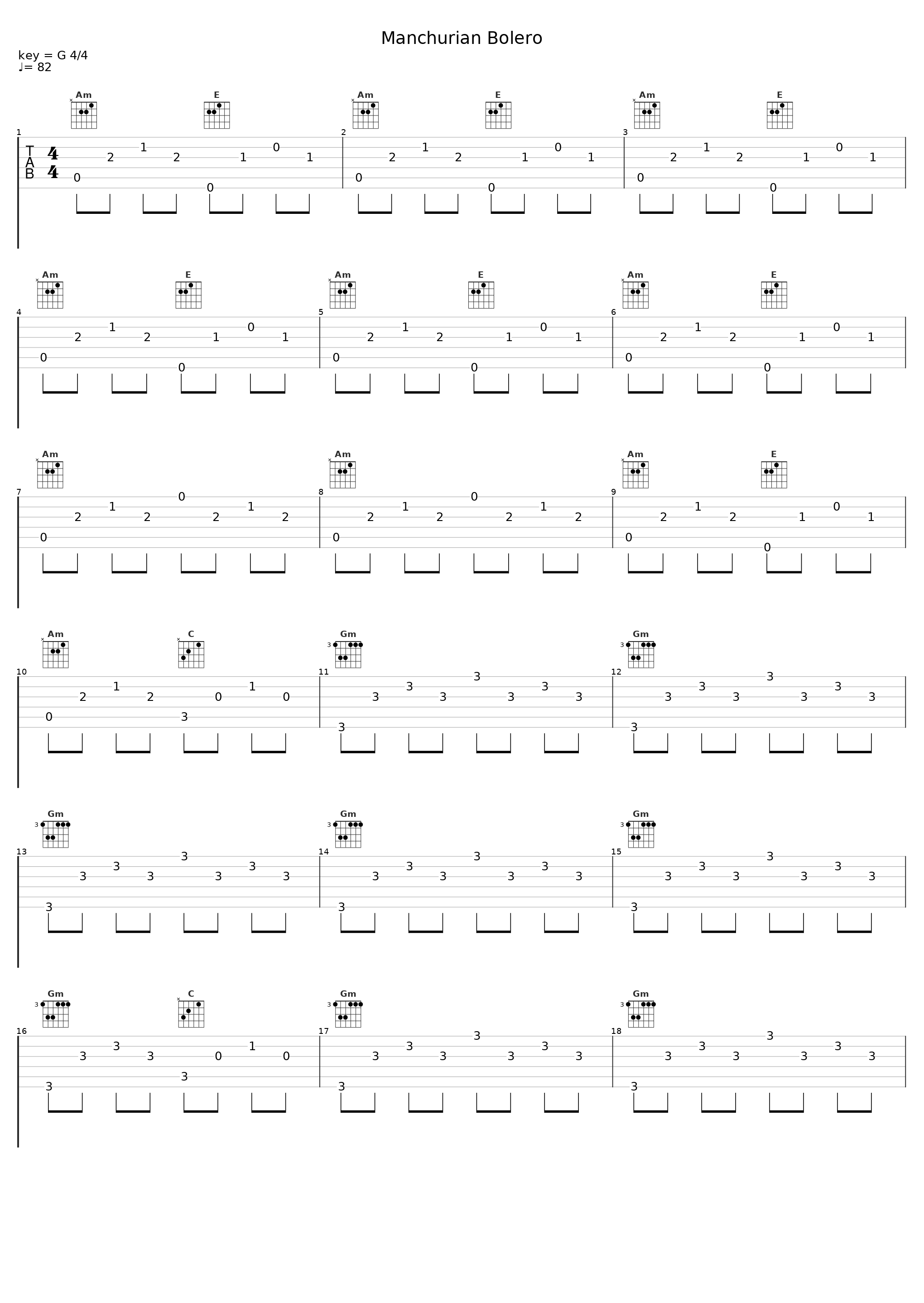 Manchurian Bolero_Nathaniel Mechaly,梅林茂_1