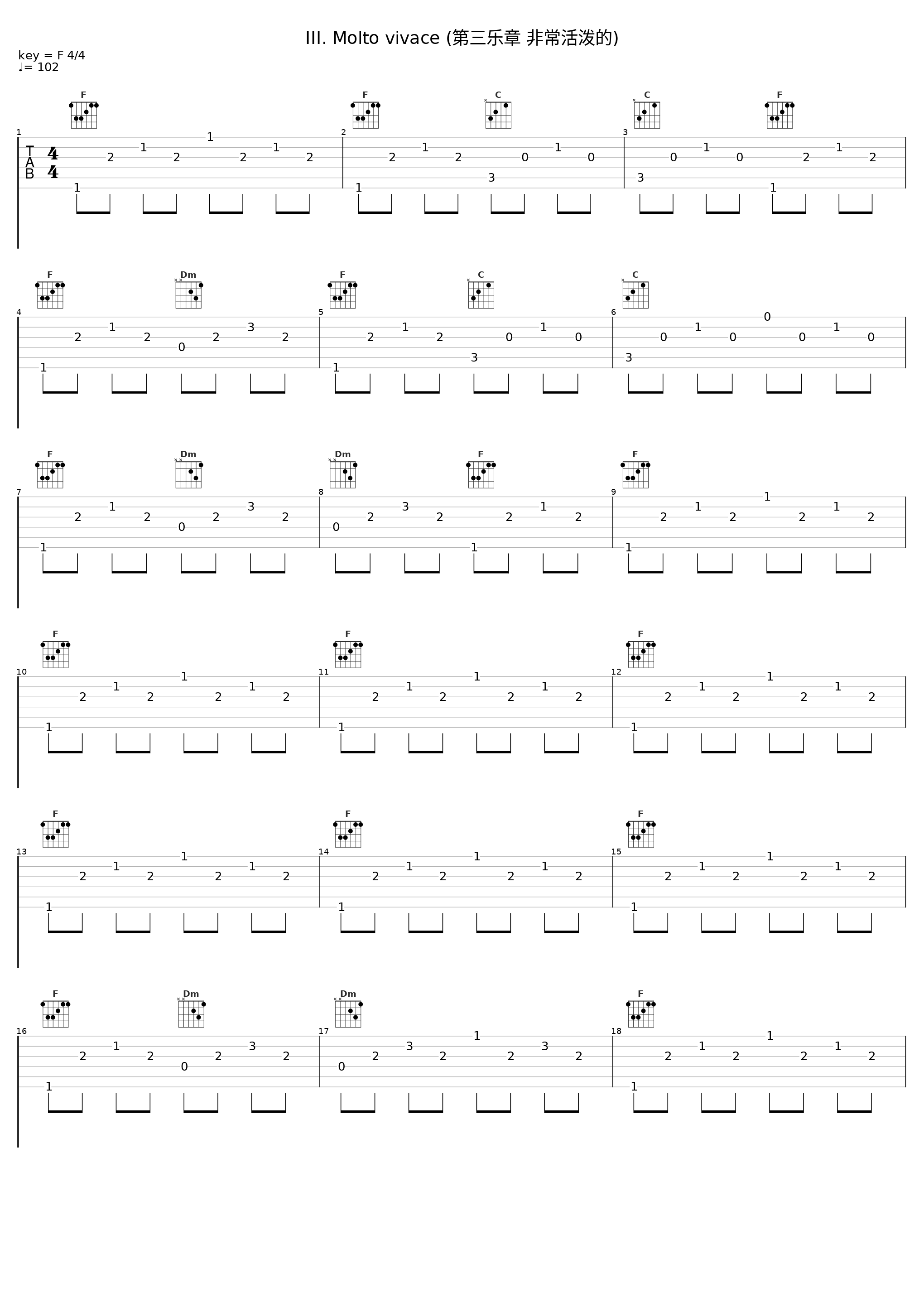 III. Molto vivace (第三乐章 非常活泼的)_Leipziger Streichquartett,Alois Posch_1