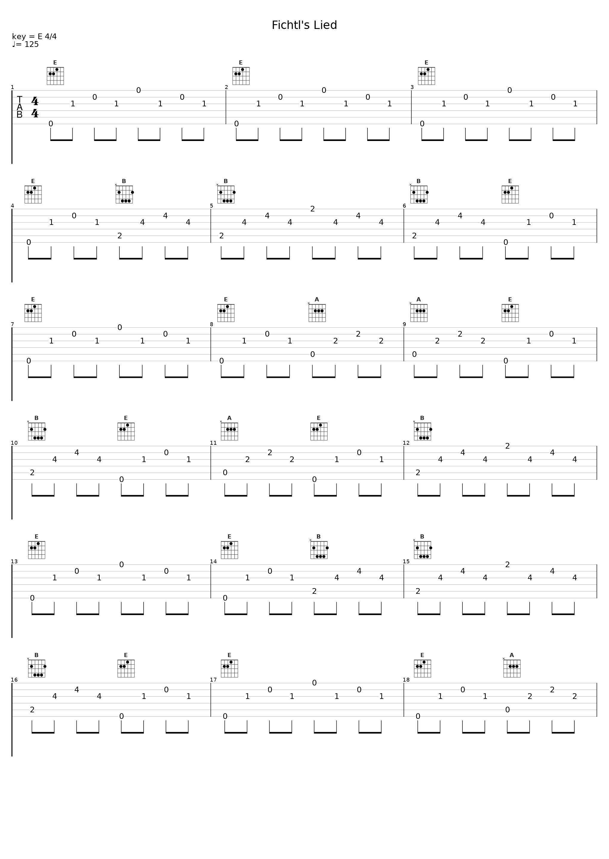 Fichtl's Lied_Sheet Music Boss_1