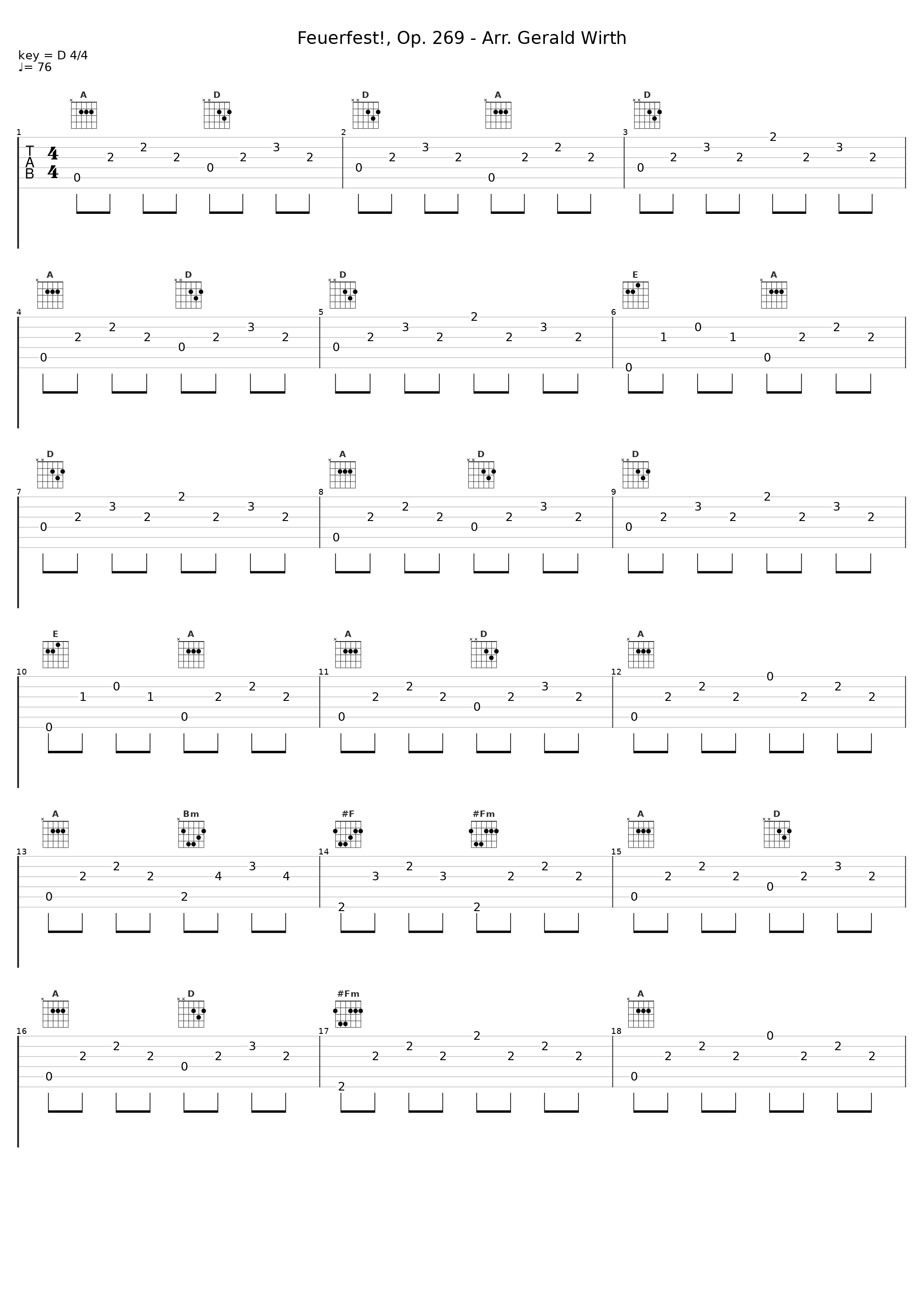 Feuerfest!, Op. 269 - Arr. Gerald Wirth_Wiener Sängerknaben,Gerald Wirth,Salonorchester Alt Wien_1