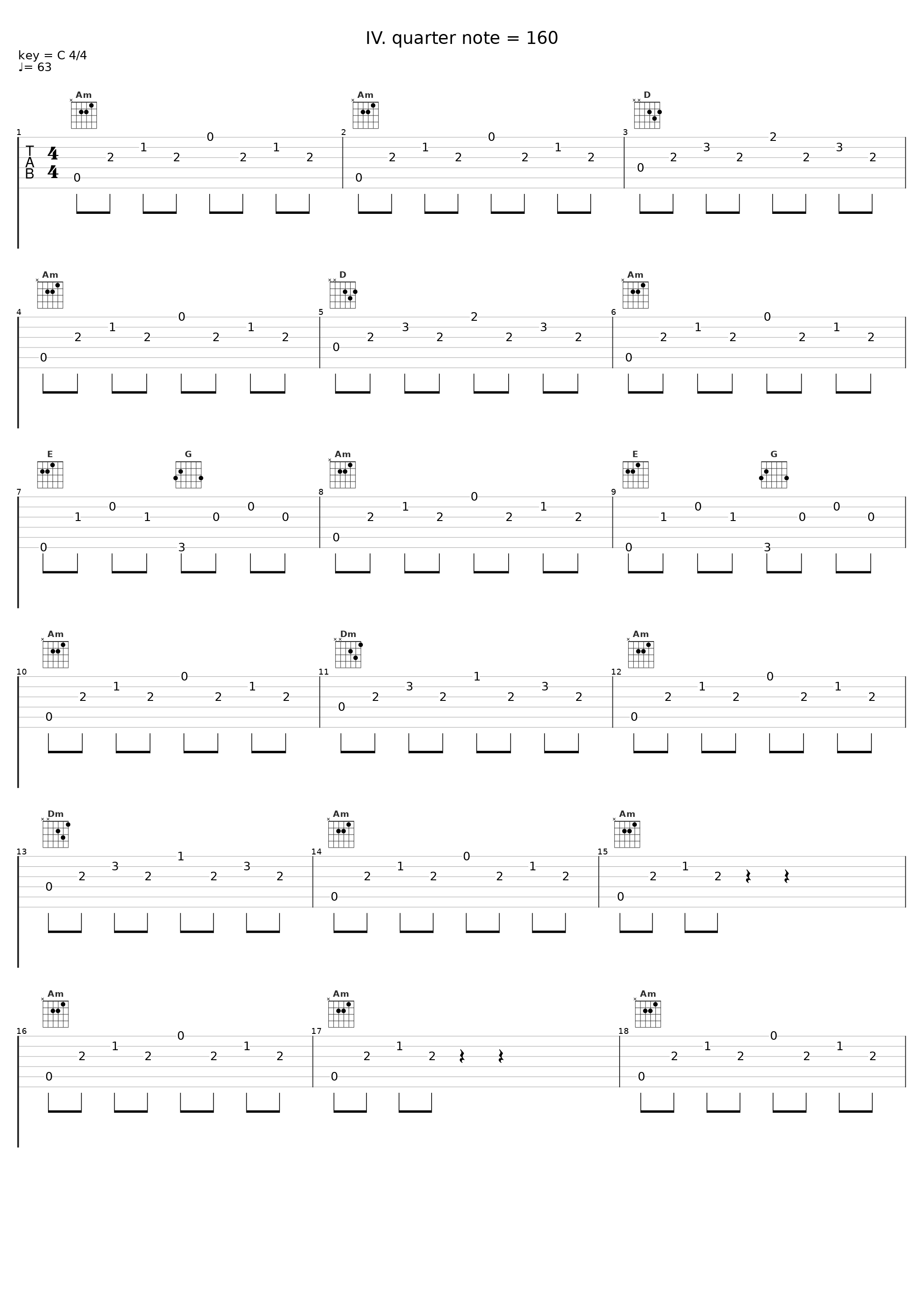 IV. quarter note = 160_Clair-Obscur Saxophone Quartet_1