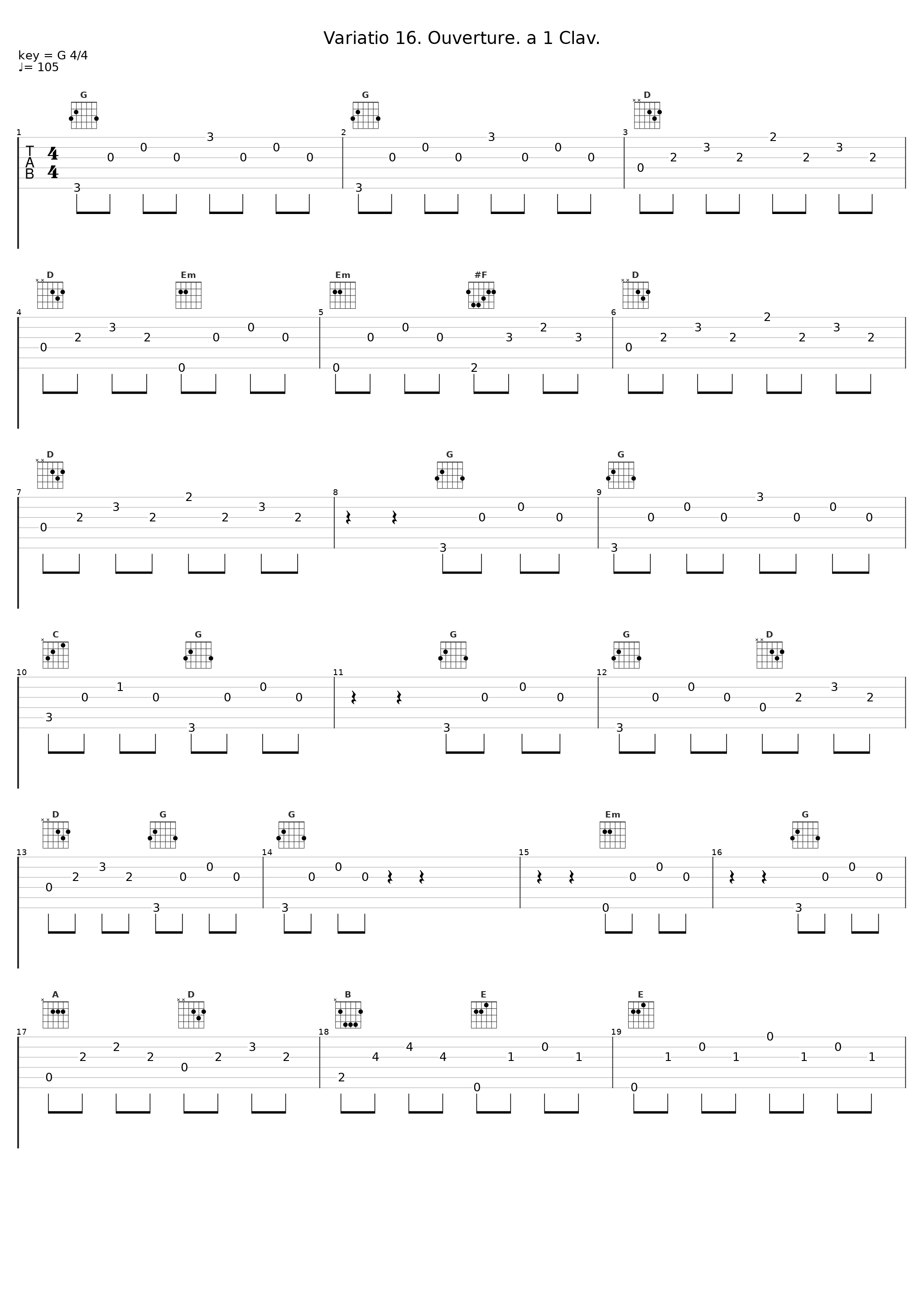 Variatio 16. Ouverture. a 1 Clav._André Parfenov_1