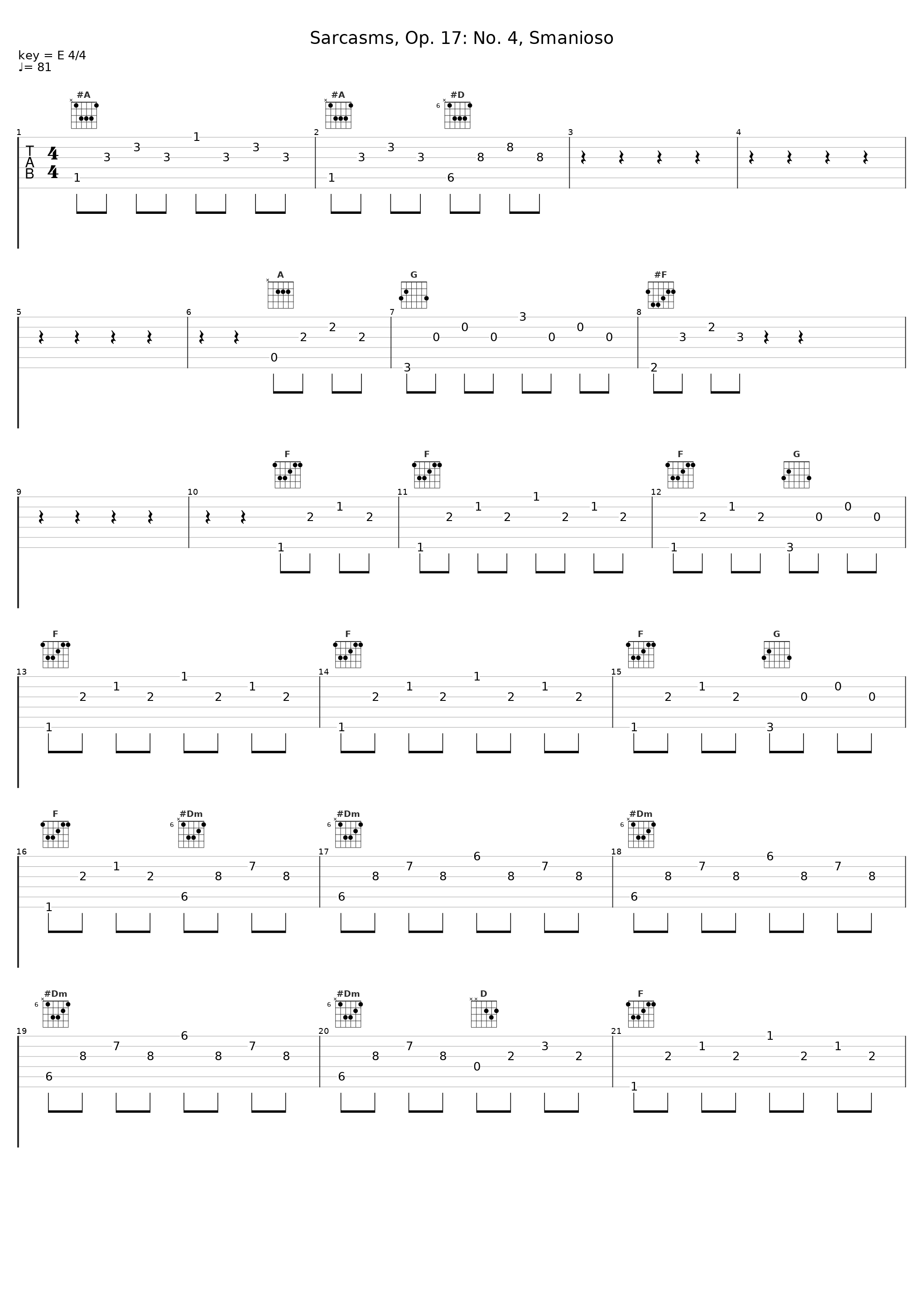 Sarcasms, Op. 17: No. 4, Smanioso_Evgeni Koroliov_1