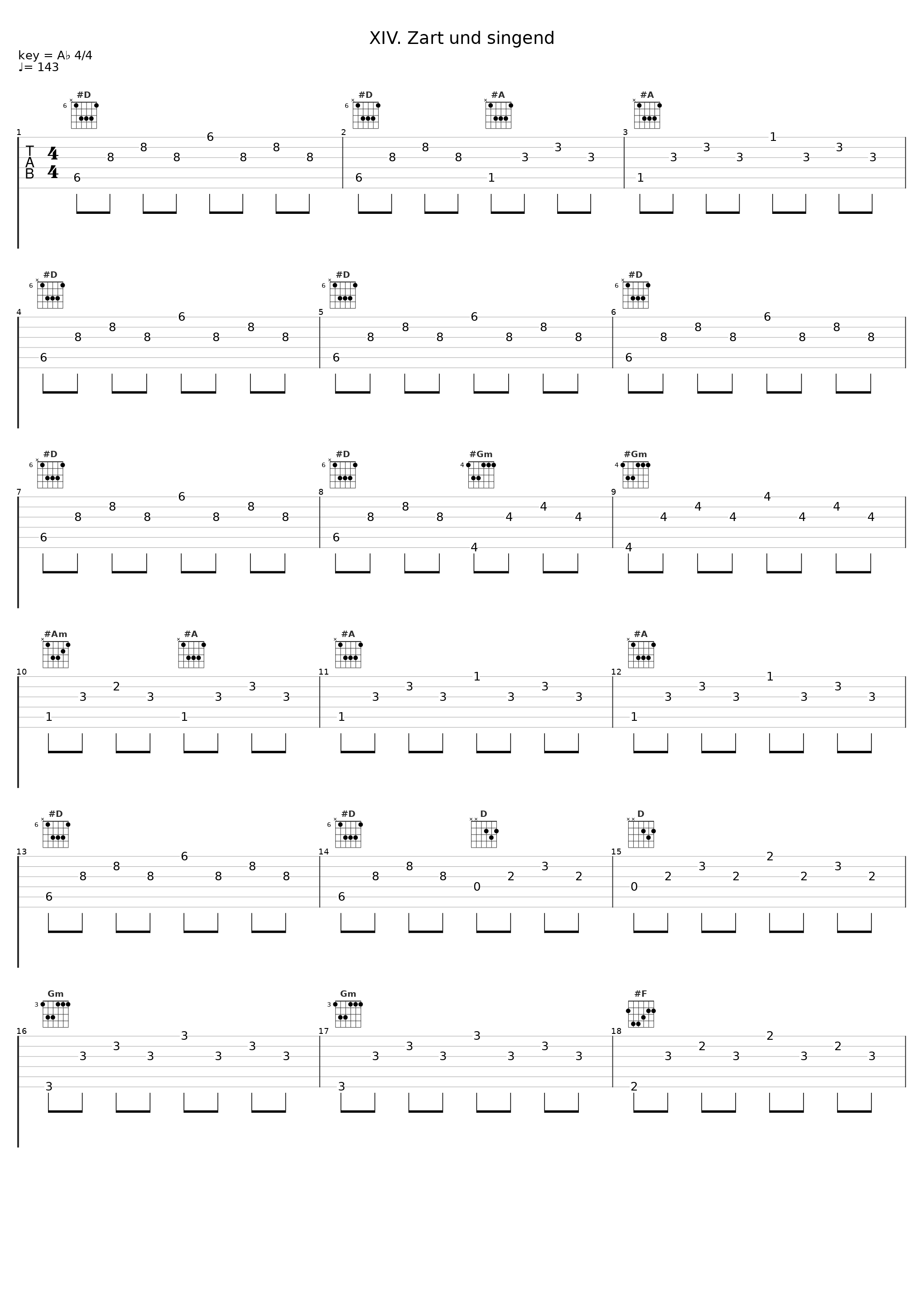 XIV. Zart und singend_Yu Kosuge,Robert Schumann_1