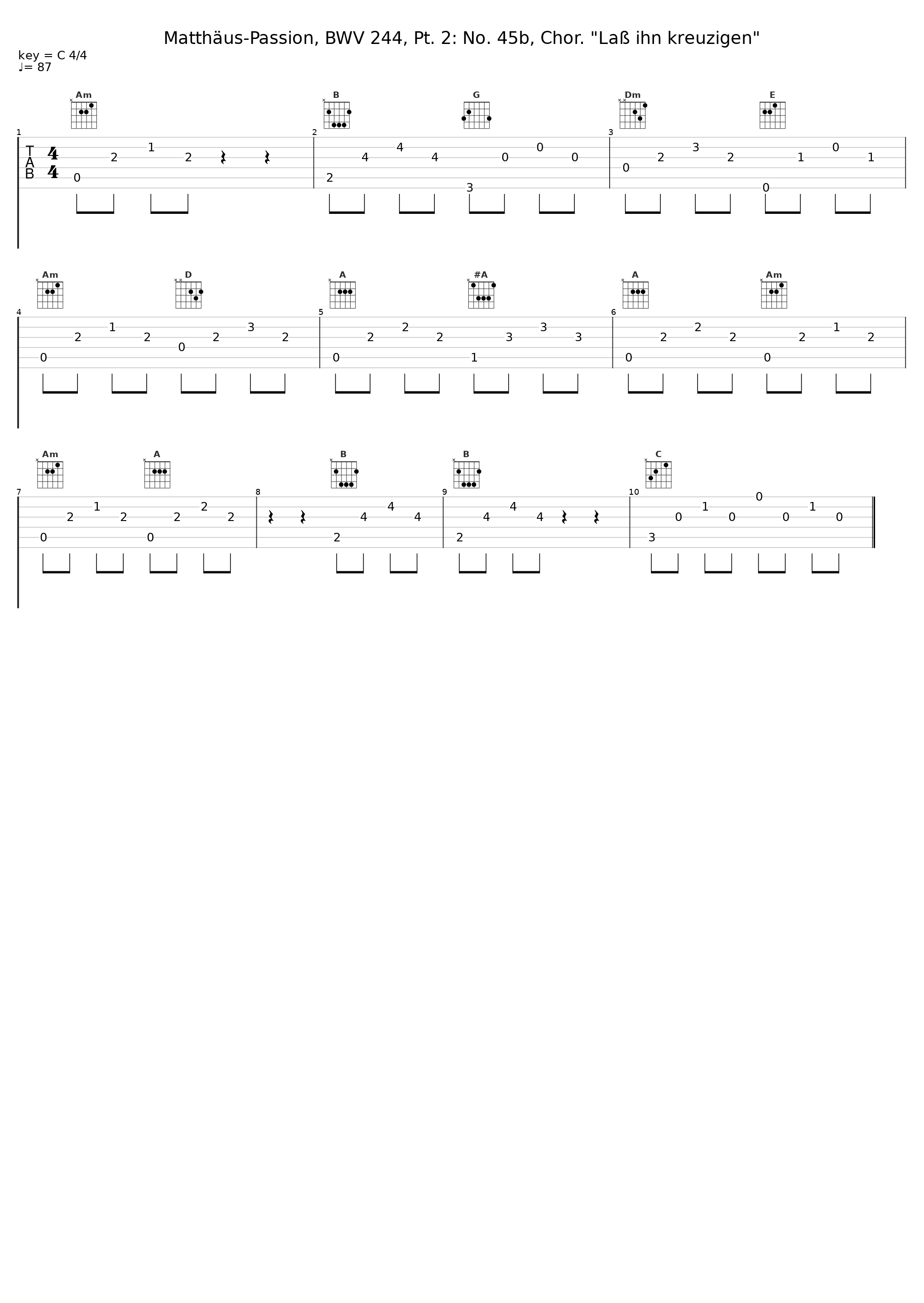 Matthäus-Passion, BWV 244, Pt. 2: No. 45b, Chor. "Laß ihn kreuzigen"_Theo Altmeyer,Franz Crass,Teresa Zylis-Gara,Julia Hamari,Nicolai Gedda,Hermann Prey,Hans Sotin,Suddeutscher Madrigalchor,Consortium Classicum,Wolfgang Gonnenwein_1