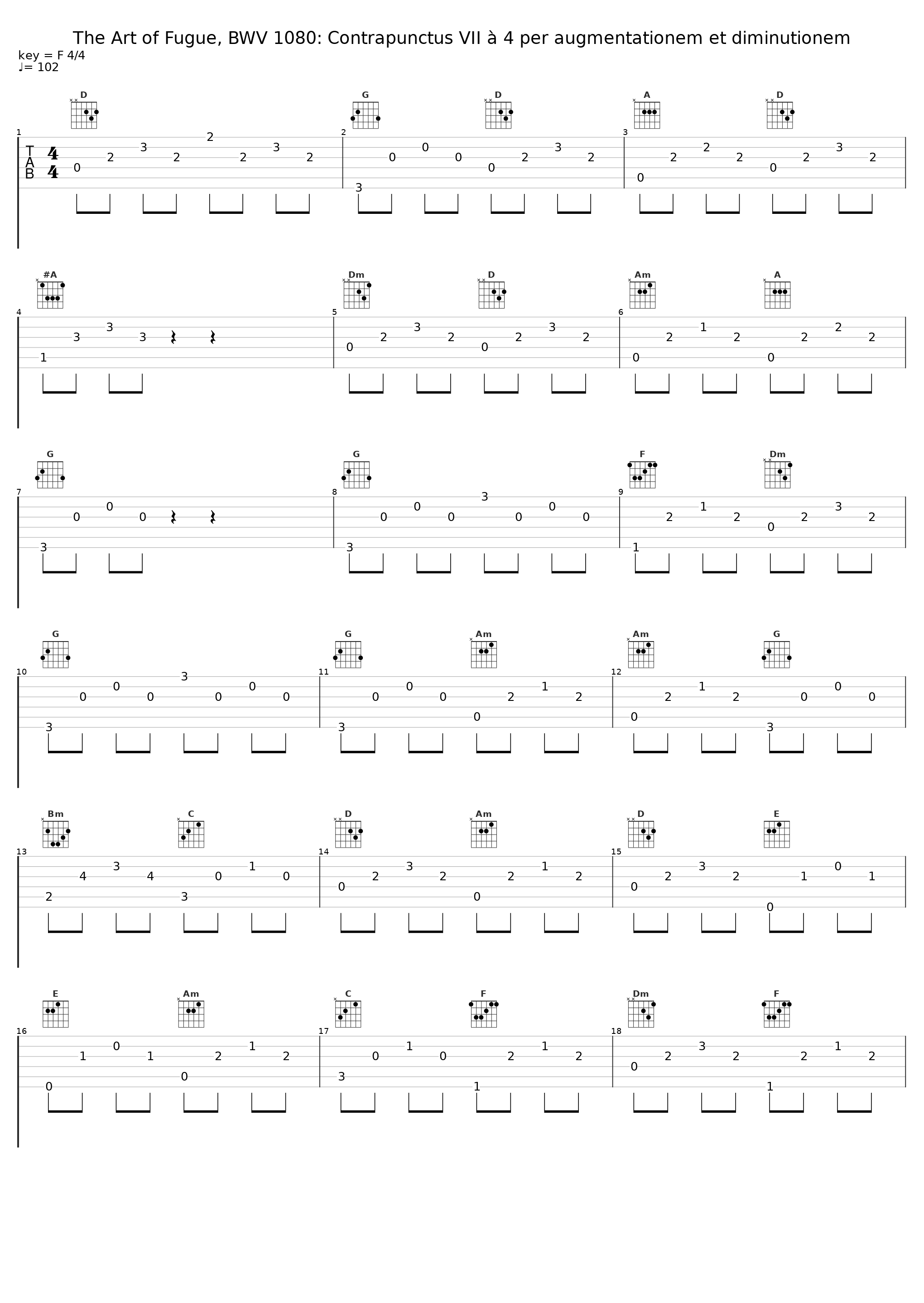The Art of Fugue, BWV 1080: Contrapunctus VII à 4 per augmentationem et diminutionem_Evgeni Koroliov_1