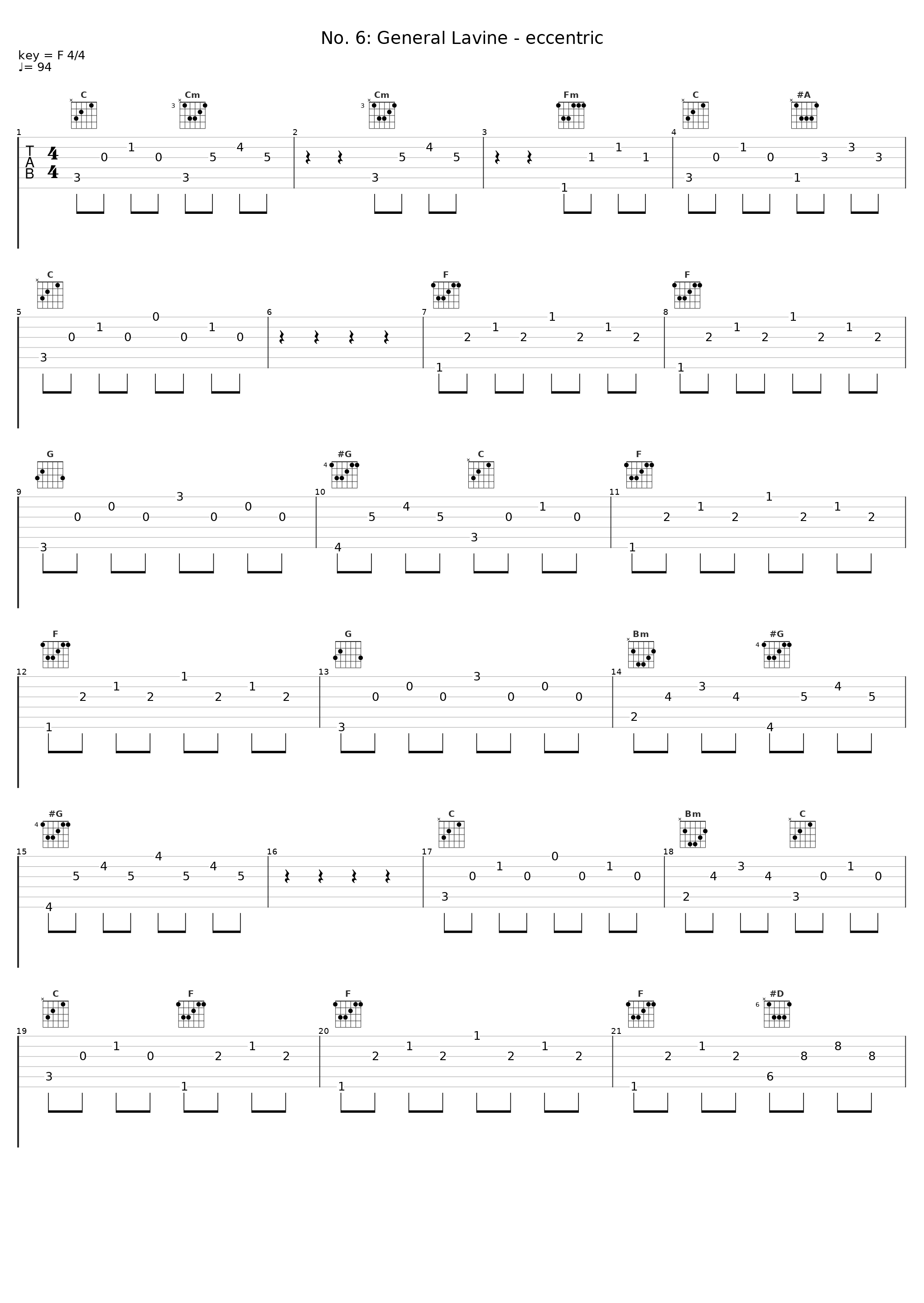 No. 6: General Lavine - eccentric_Klara Kormendi_1