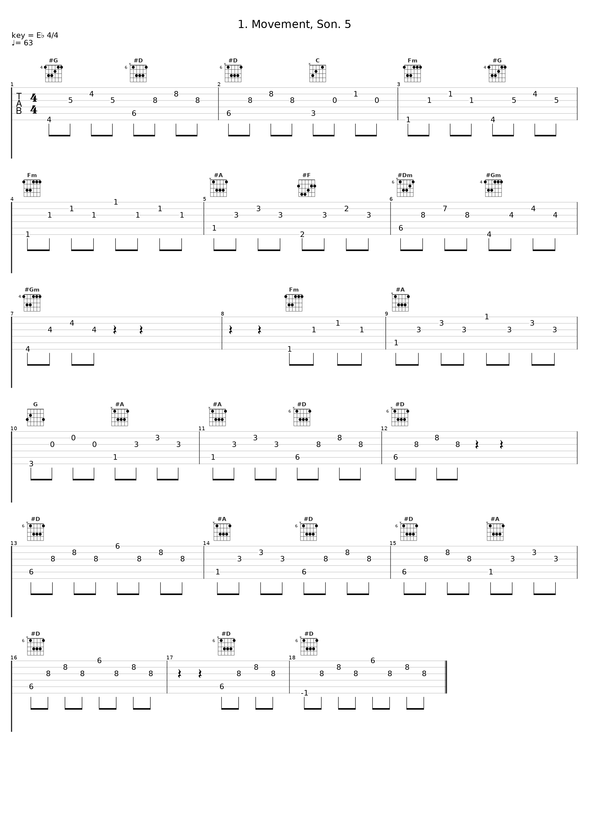 1. Movement, Son. 5_Koraist,Kora Ensemble_1