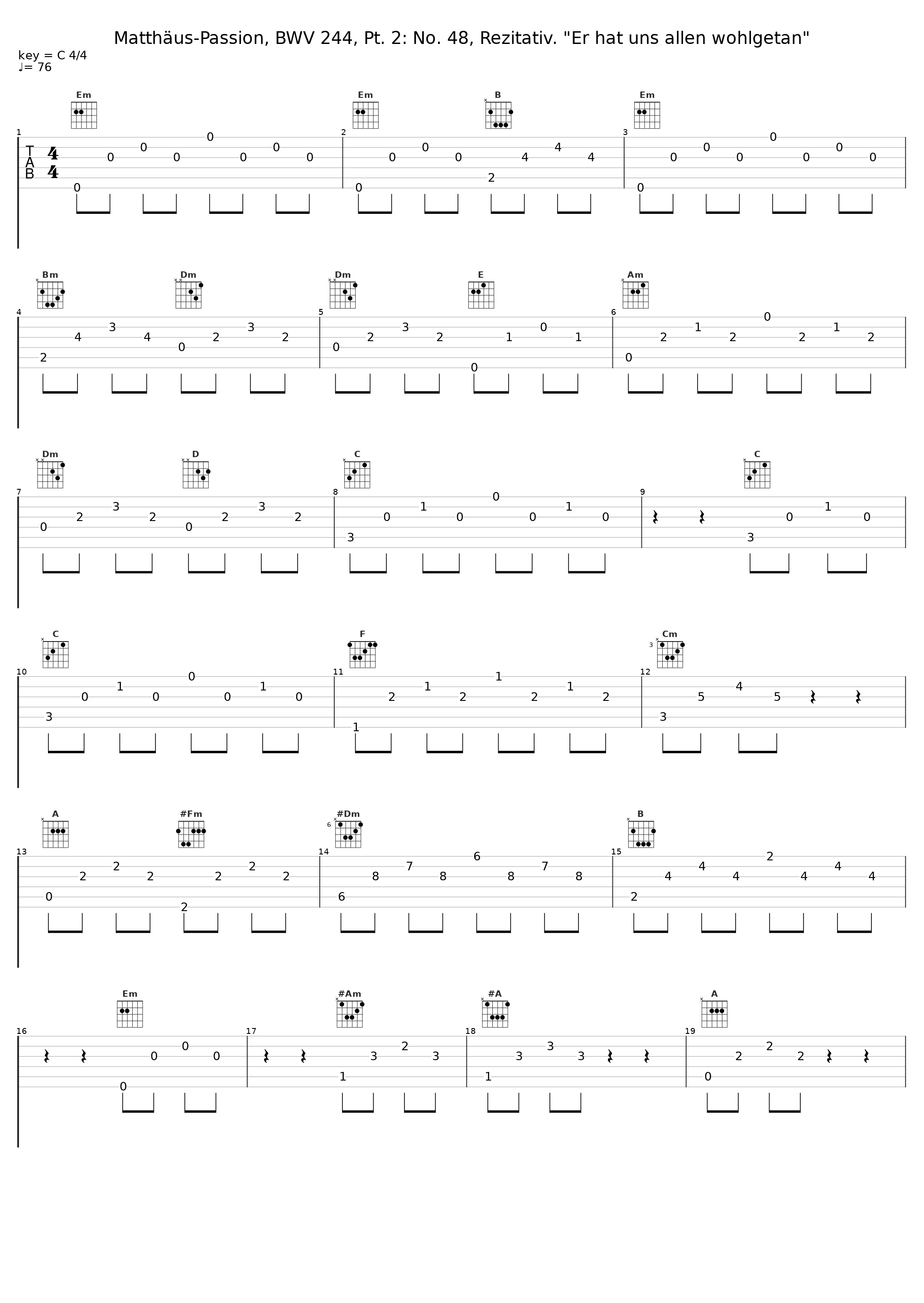 Matthäus-Passion, BWV 244, Pt. 2: No. 48, Rezitativ. "Er hat uns allen wohlgetan"_Theo Altmeyer,Franz Crass,Teresa Zylis-Gara,Julia Hamari,Nicolai Gedda,Hermann Prey,Hans Sotin,Suddeutscher Madrigalchor,Consortium Classicum,Wolfgang Gonnenwein,Teresa Żylis-Gara_1