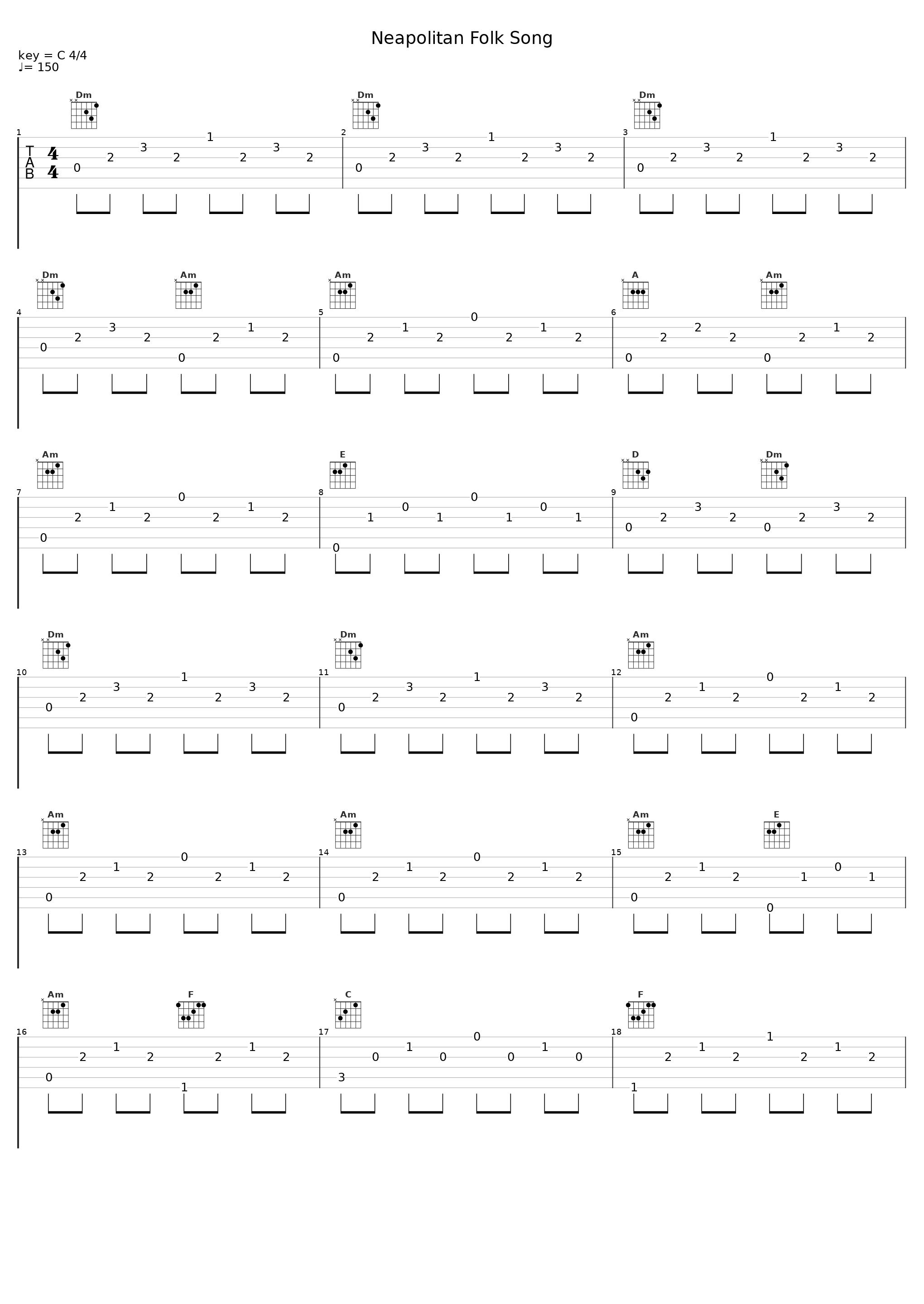 Neapolitan Folk Song_Alessandro Alessandroni_1