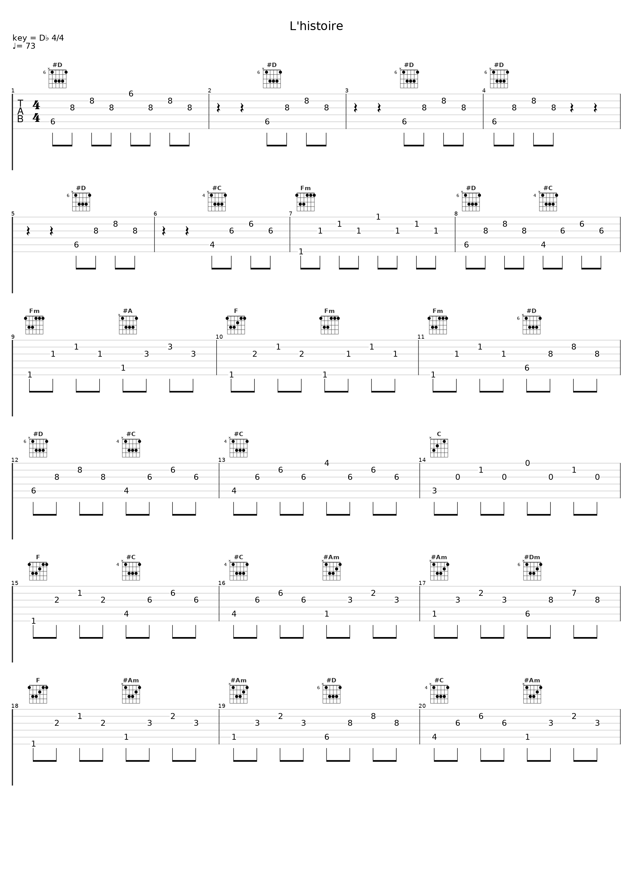 L'histoire_Pascal Obispo_1