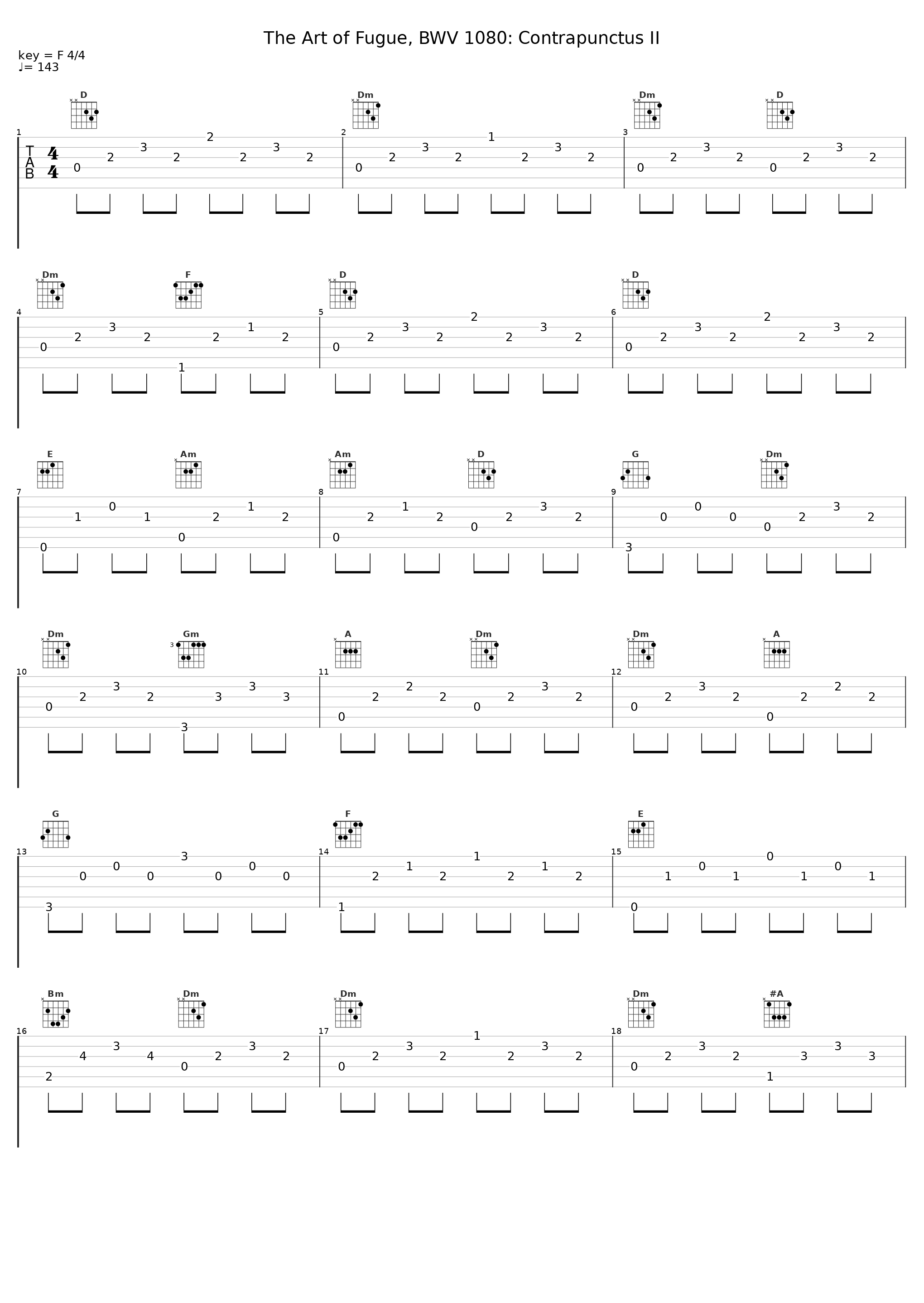 The Art of Fugue, BWV 1080: Contrapunctus II_Evgeni Koroliov_1