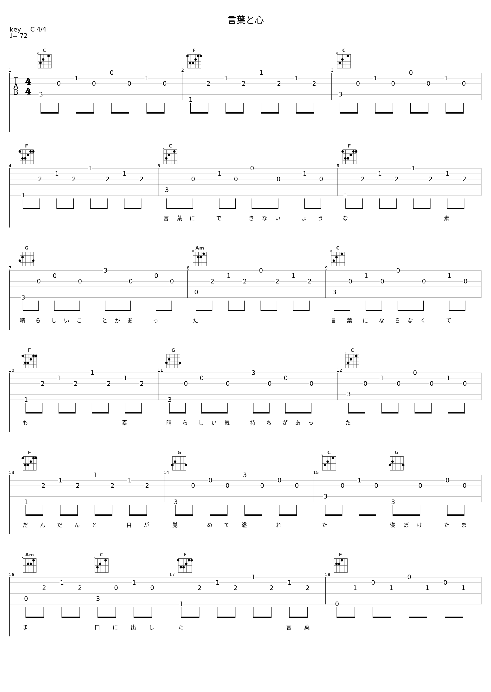 言葉と心_伊東歌詞太郎_1